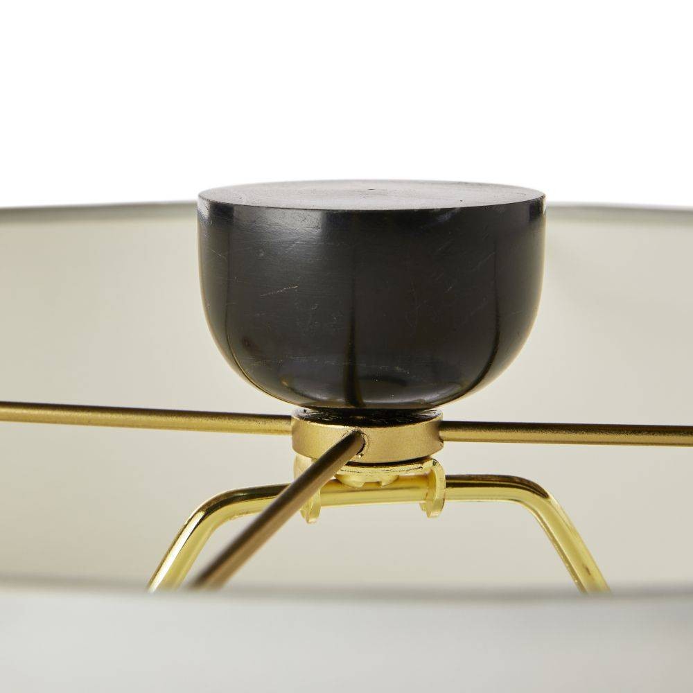 Arteriors - PTI15-229 - One Light Table Lamp - Dalton - Black/Antique Brass/Off-White/Off-White