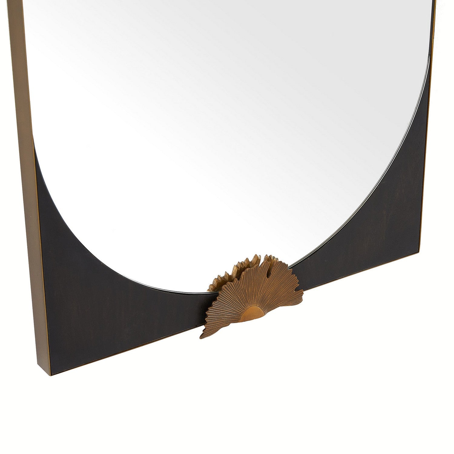 Arteriors - WMI44 - Mirror - Envy - Antique Brass/Ebony/Antique Brass