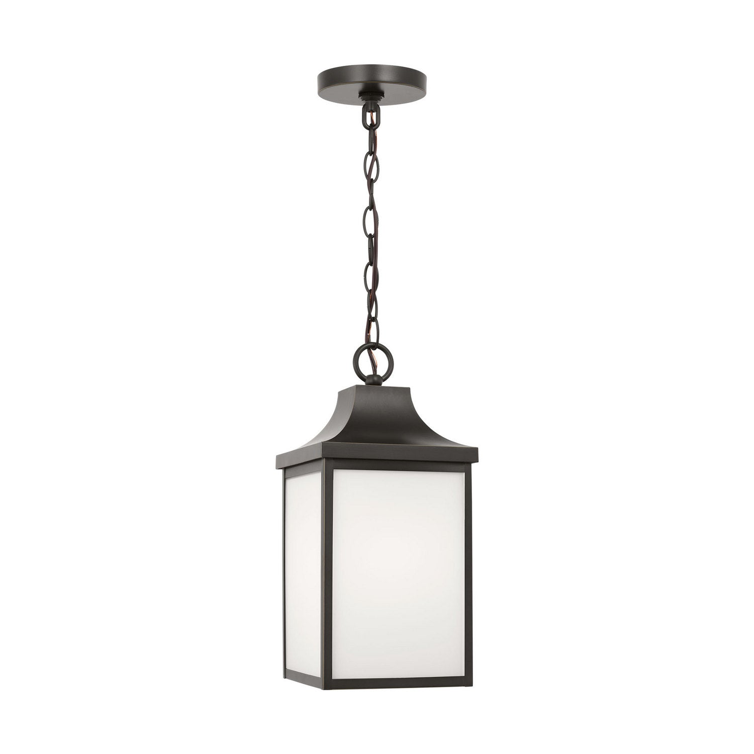 Generation Lighting - GLO1041EN3/ANBZ - One Light Pendant - Saybrook - Antique Bronze