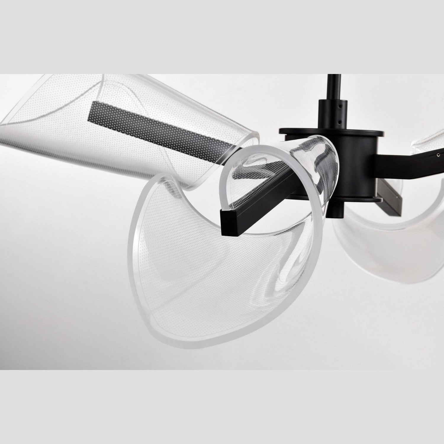 Nuvo Lighting - 62-2283 - LED Chandelier - Sedona - Matte Black