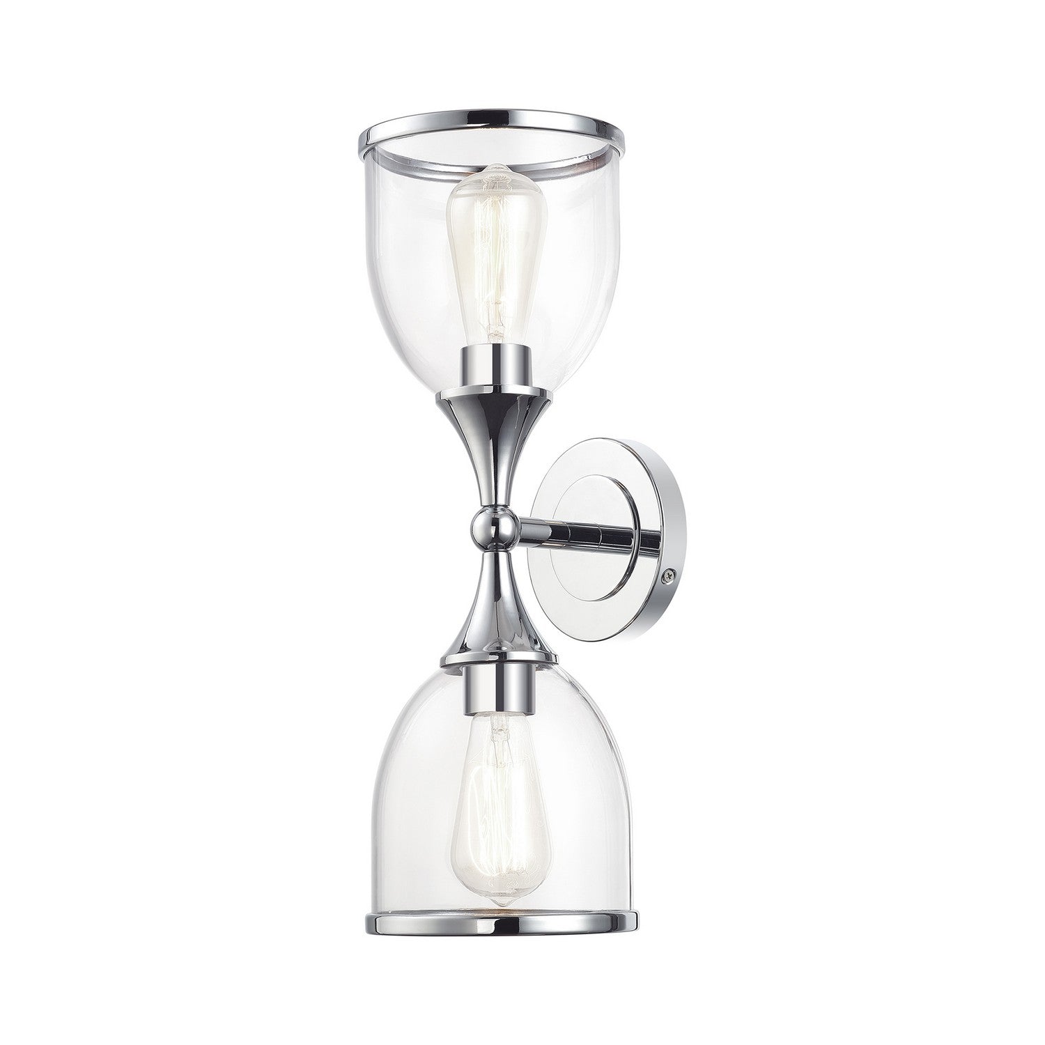 Livex Lighting - 14132-05 - Two Light Vanity Sconce - Ashridge - Polished Chrome