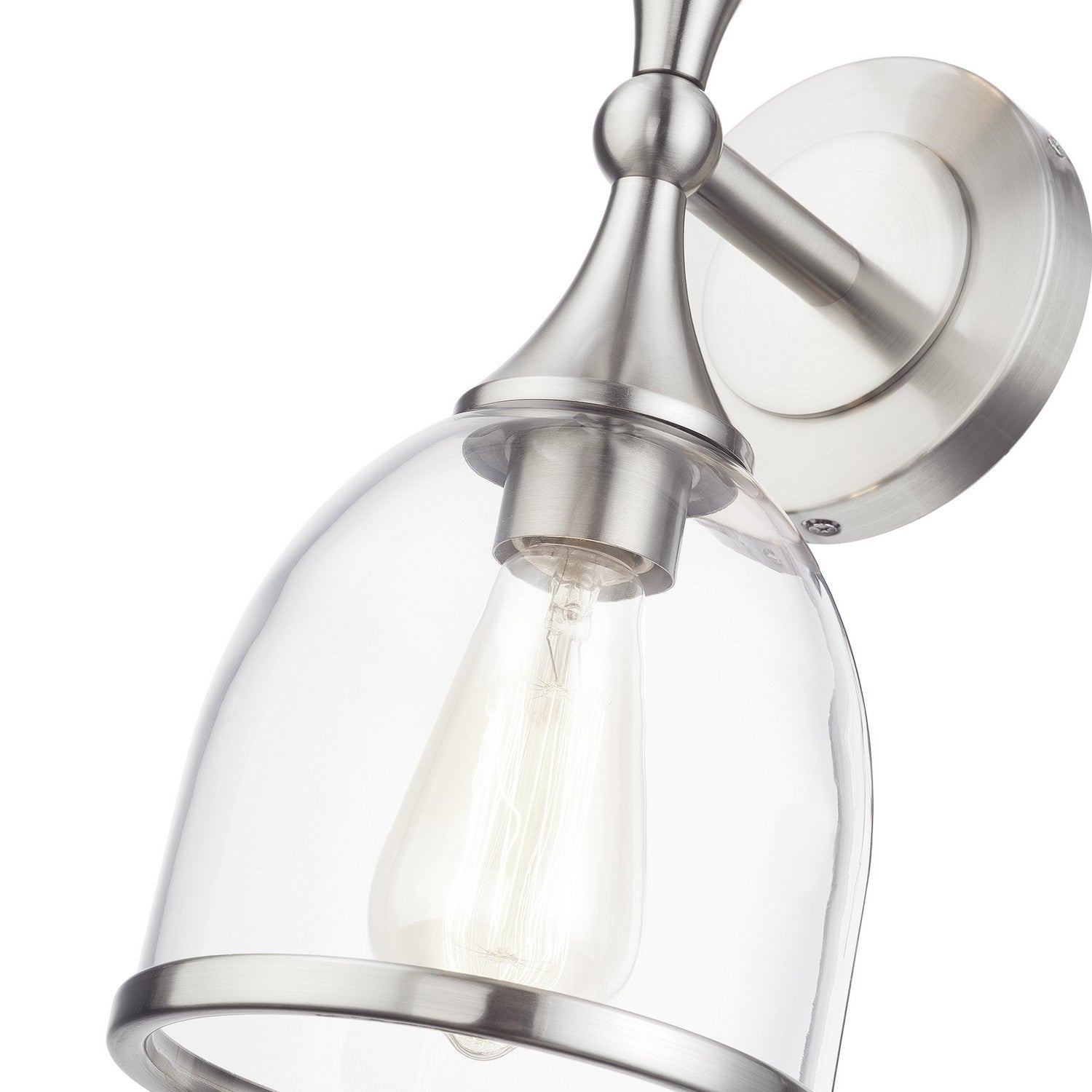 Livex Lighting - 14132-91 - Two Light Vanity Sconce - Ashridge - Brushed Nickel