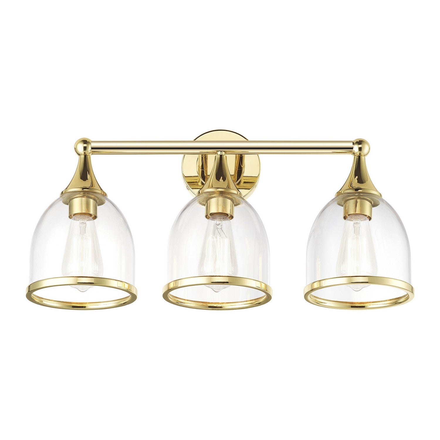 Livex Lighting - 14133-02 - Three Light Vanity Sconce - Ashridge - Polished Brass