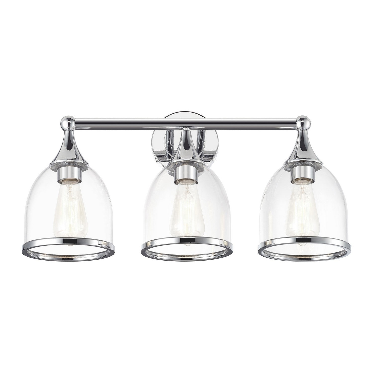 Livex Lighting - 14133-05 - Three Light Vanity Sconce - Ashridge - Polished Chrome