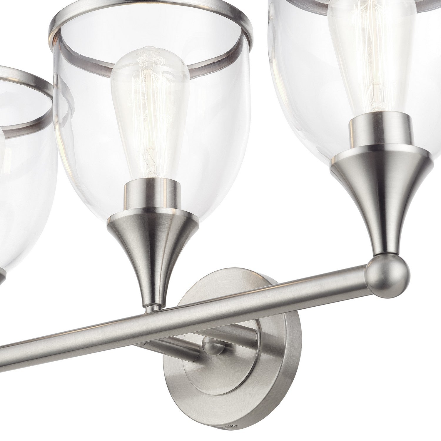 Livex Lighting - 14133-91 - Three Light Vanity Sconce - Ashridge - Brushed Nickel
