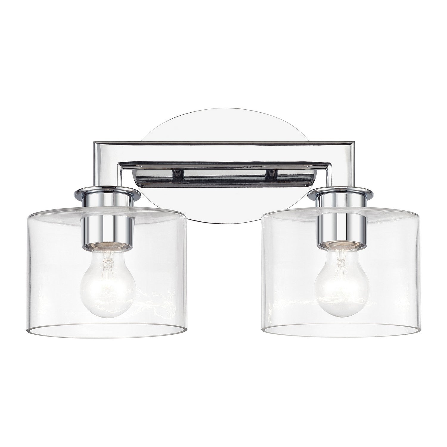 Livex Lighting - 17912-05 - Two Light Vanity Sconce - Bernardino - Polished Chrome
