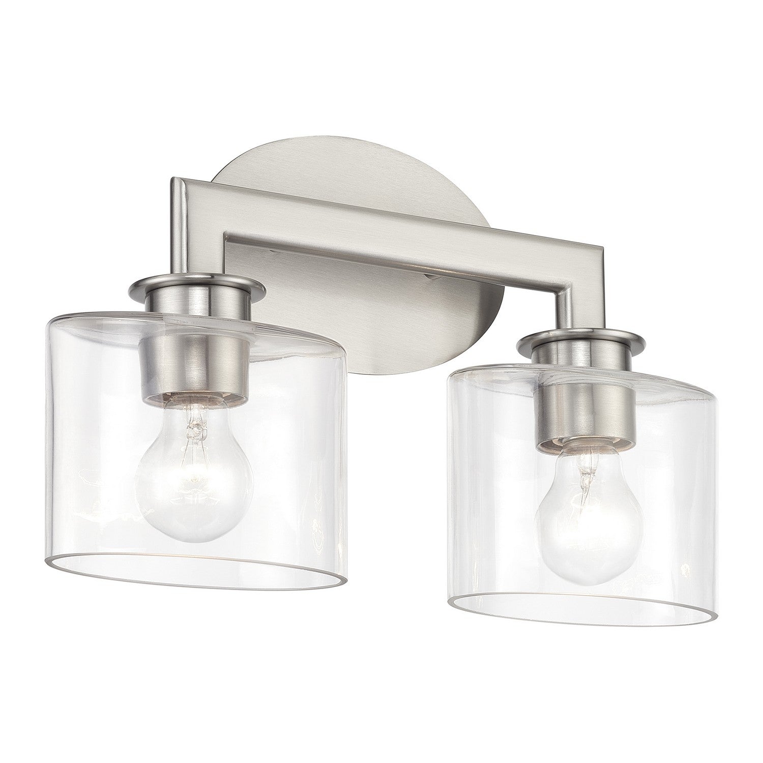 Livex Lighting - 17912-91 - Two Light Vanity Sconce - Bernardino - Brushed Nickel