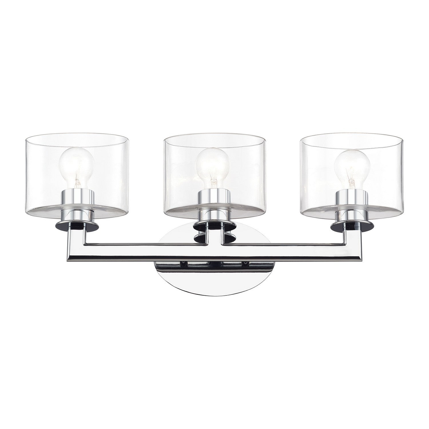 Livex Lighting - 17913-05 - Three Light Vanity Sconce - Bernardino - Polished Chrome