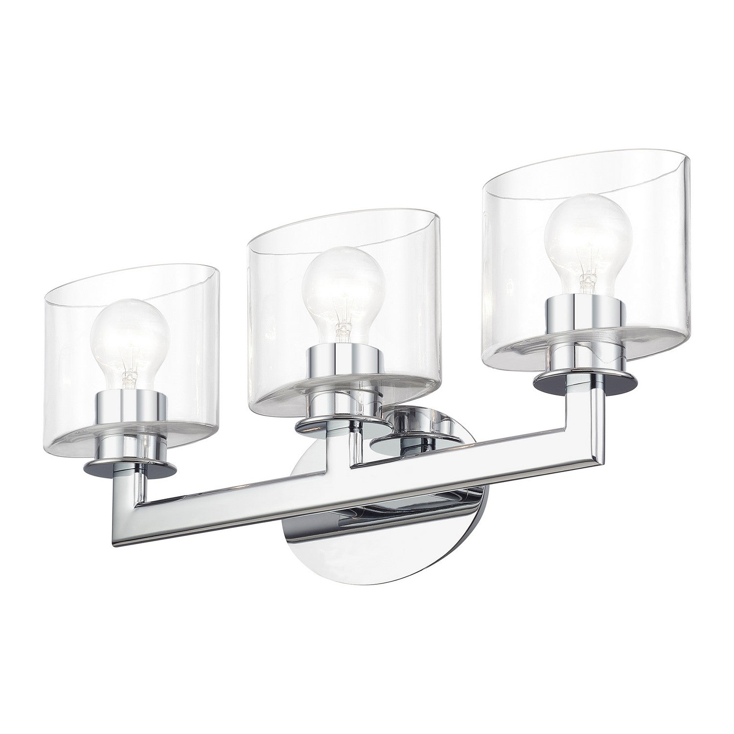 Livex Lighting - 17913-05 - Three Light Vanity Sconce - Bernardino - Polished Chrome