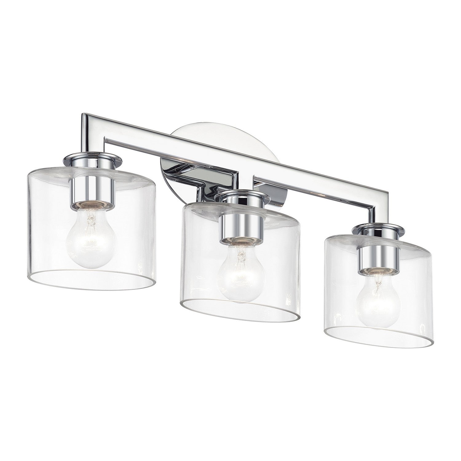 Livex Lighting - 17913-05 - Three Light Vanity Sconce - Bernardino - Polished Chrome