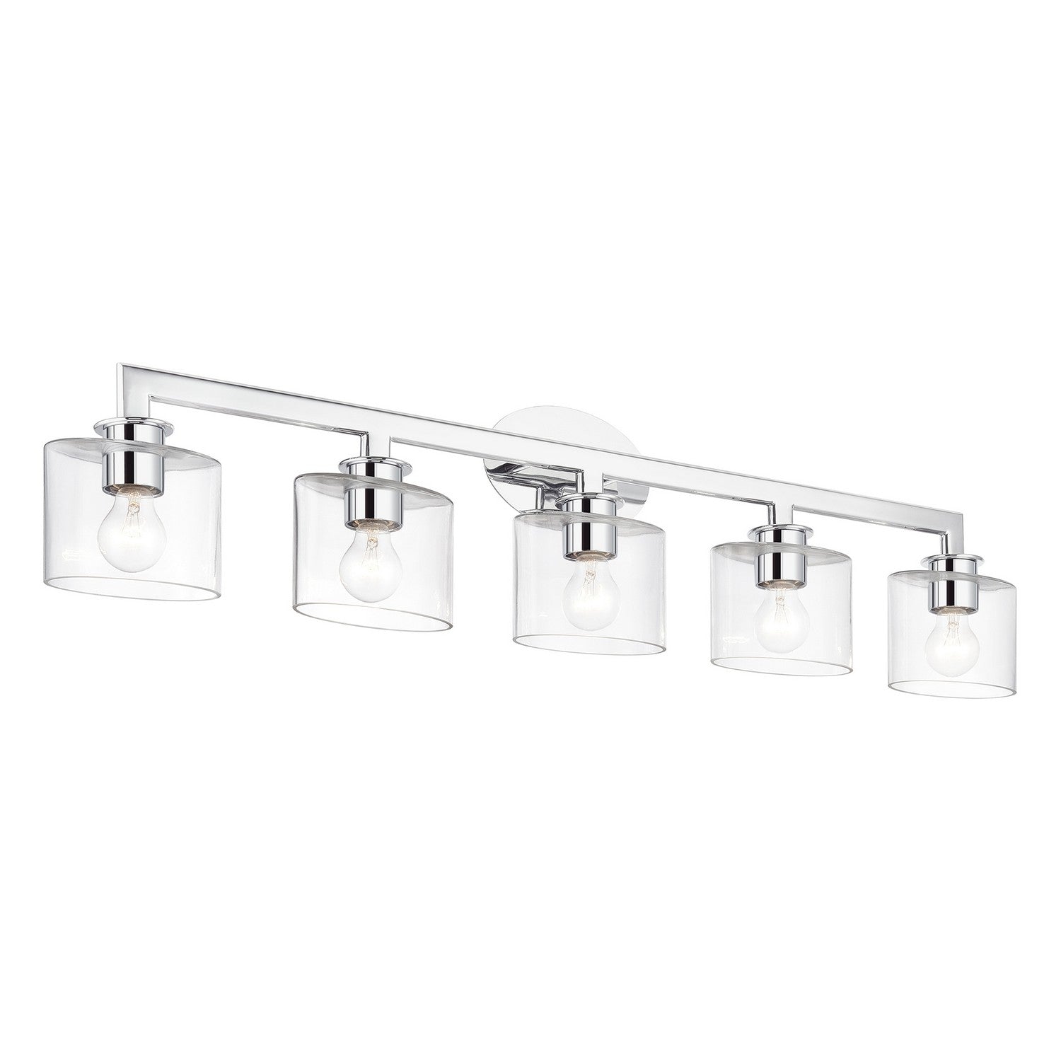 Livex Lighting - 17915-05 - Five Light Vanity Sconce - Bernardino - Polished Chrome