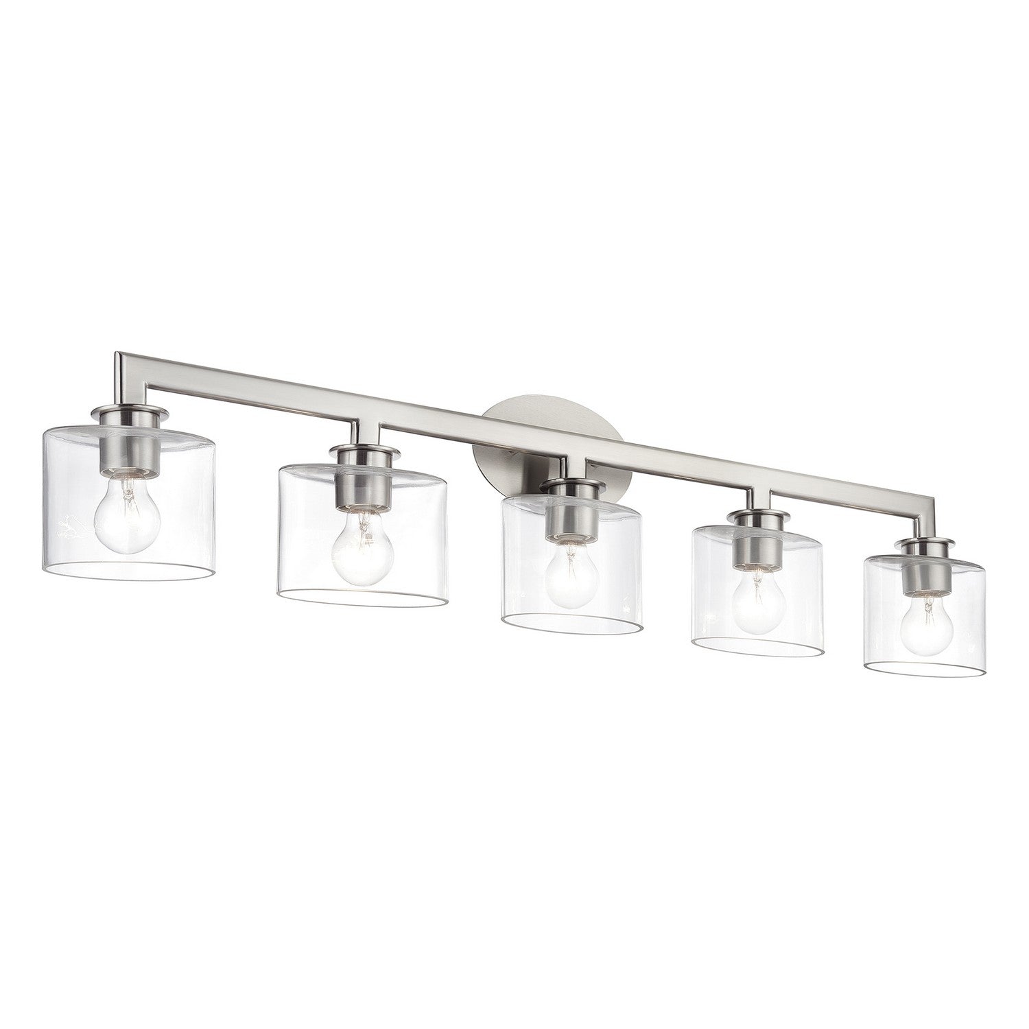Livex Lighting - 17915-91 - Five Light Vanity Sconce - Bernardino - Brushed Nickel