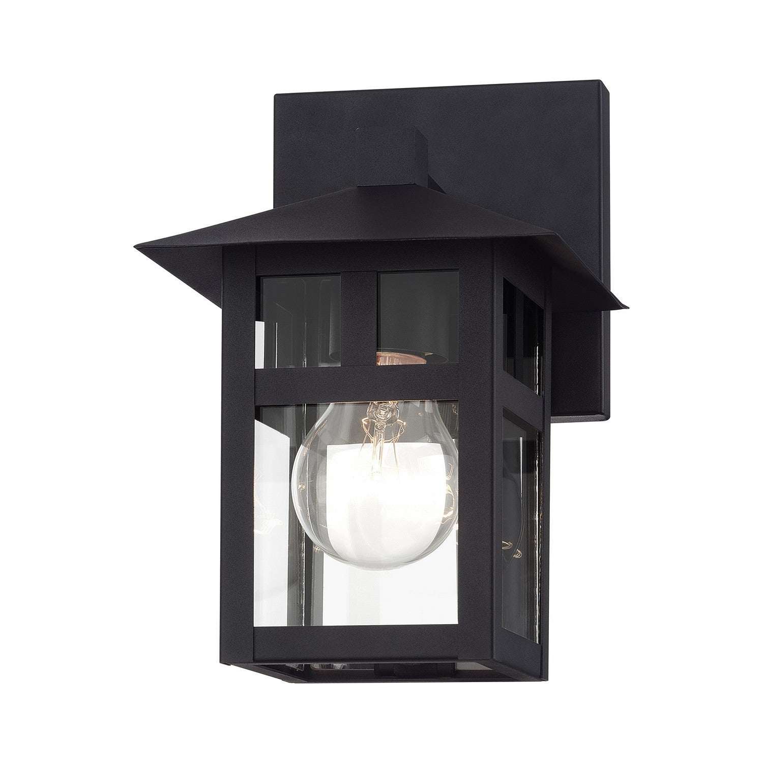 Livex Lighting - 21321-14 - One Light Outdoor Wall Lantern - Crestlake - Textured Black