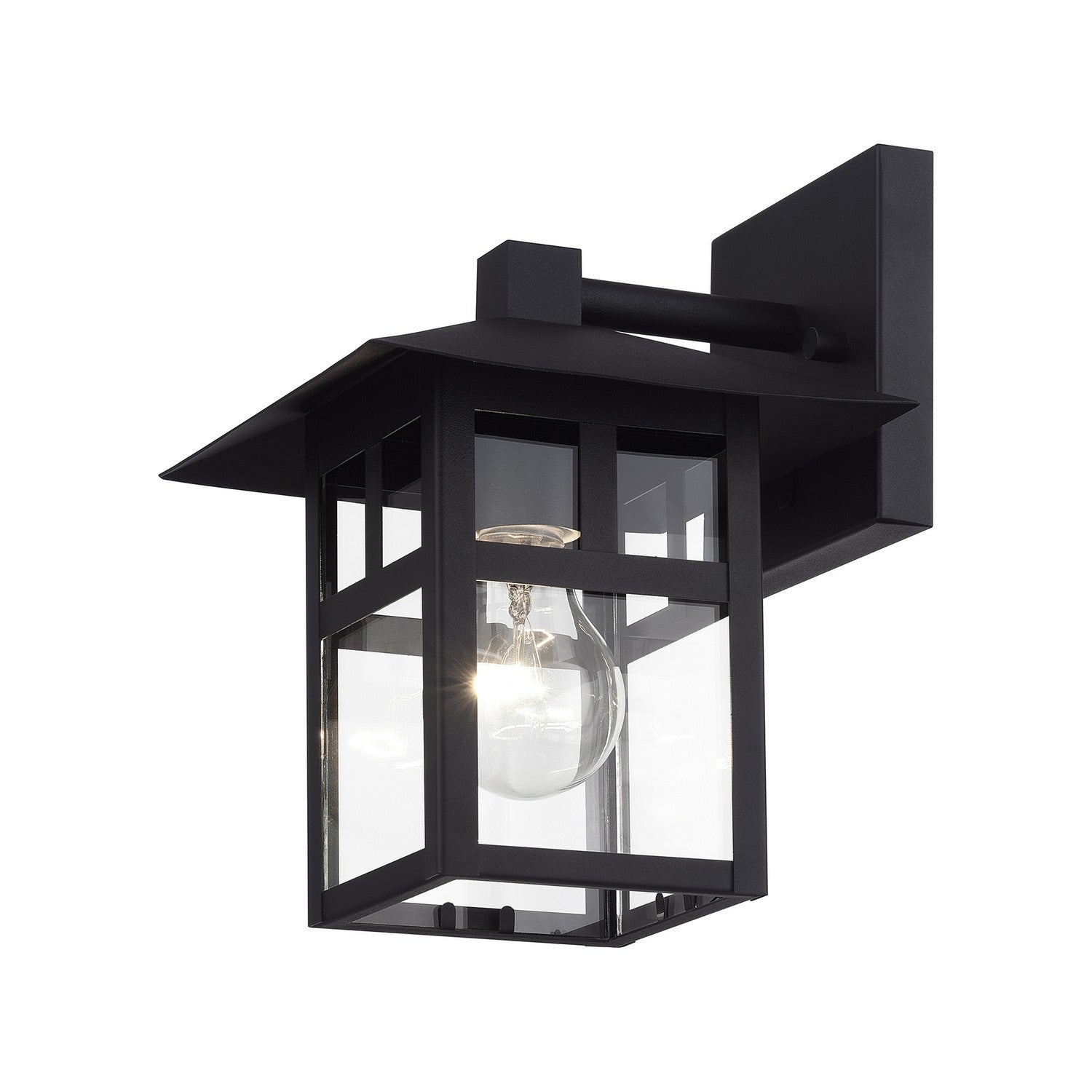 Livex Lighting - 21322-14 - One Light Outdoor Wall Lantern - Crestlake - Textured Black