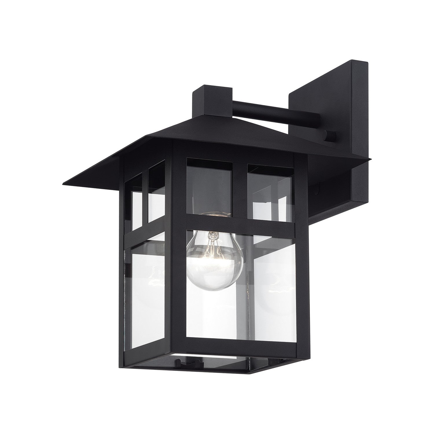 Livex Lighting - 21323-14 - One Light Outdoor Wall Lantern - Crestlake - Textured Black