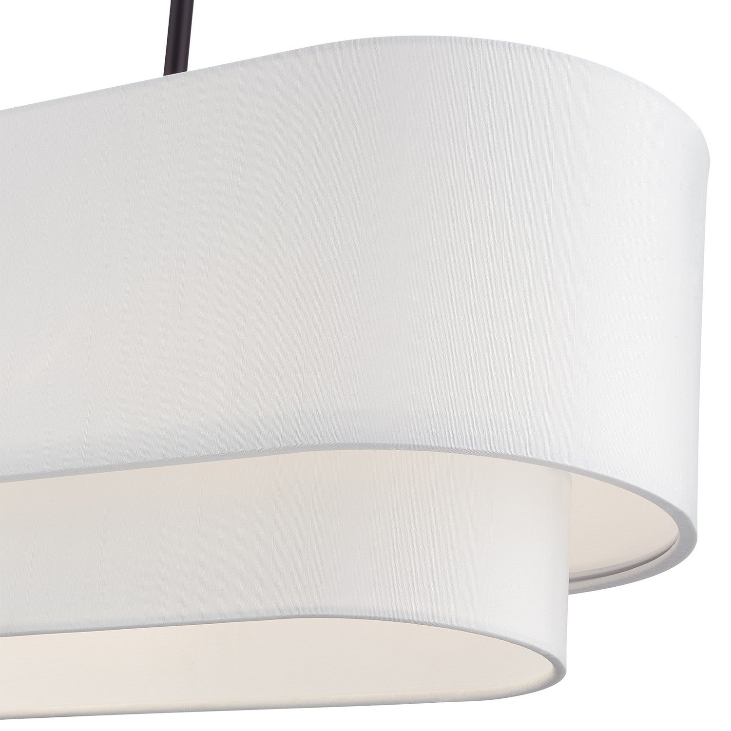 Livex Lighting - 41085-07 - Three Light Linear Chandelier - Manorwood - Bronze