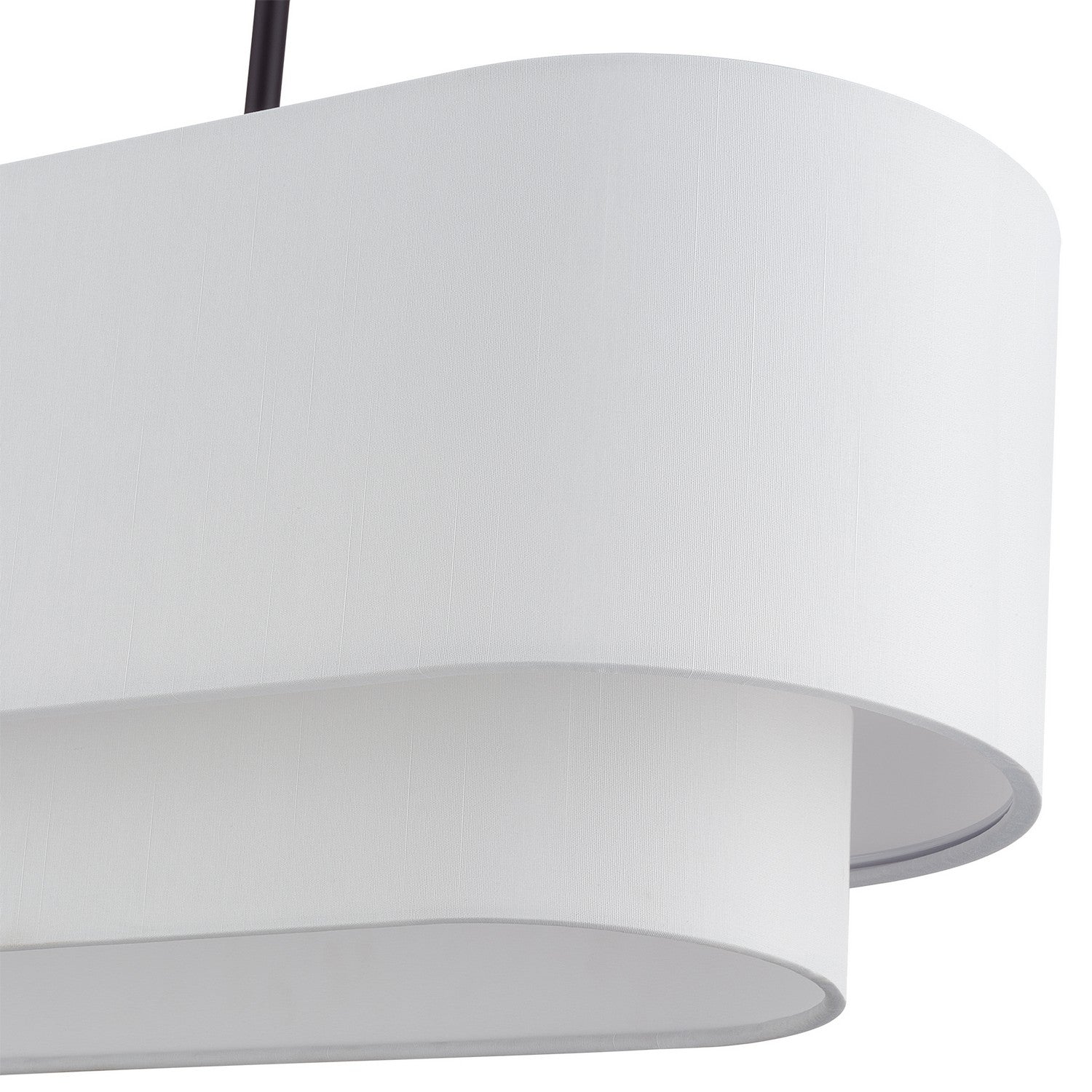 Livex Lighting - 41085-07 - Three Light Linear Chandelier - Manorwood - Bronze