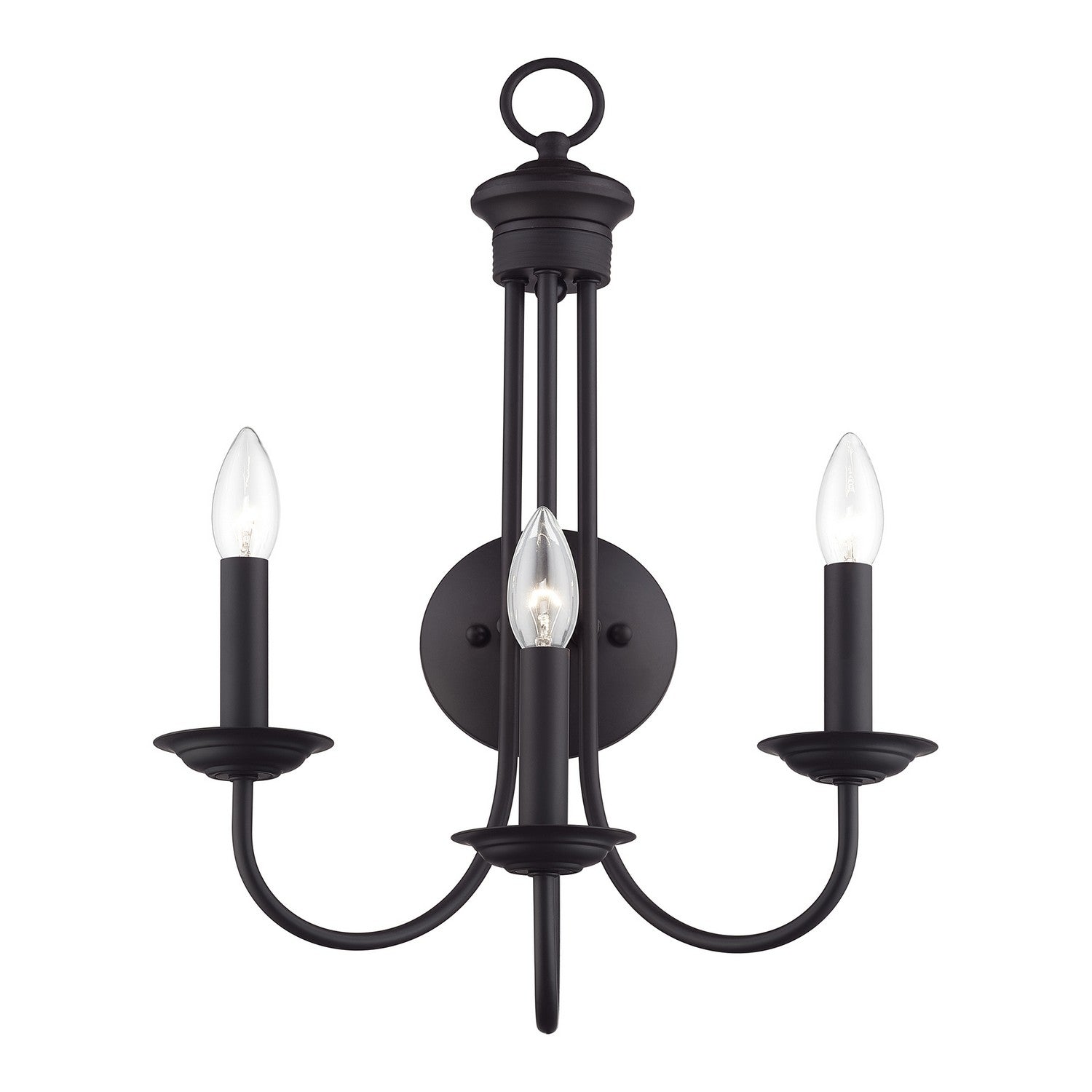 Livex Lighting - 42673-07 - Three Light Wall Sconce - Estate - Bronze
