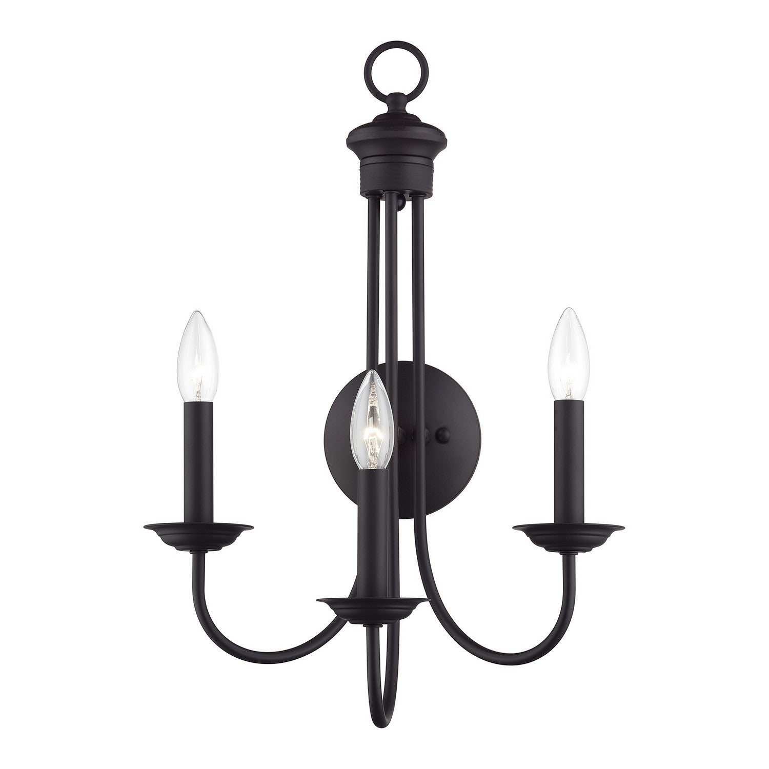 Livex Lighting - 42673-07 - Three Light Wall Sconce - Estate - Bronze