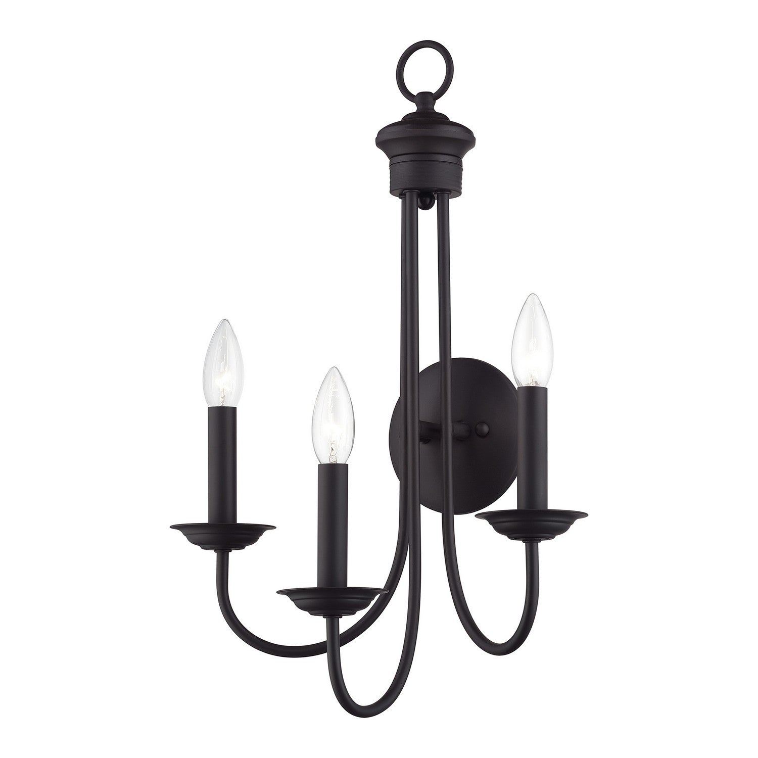 Livex Lighting - 42673-07 - Three Light Wall Sconce - Estate - Bronze