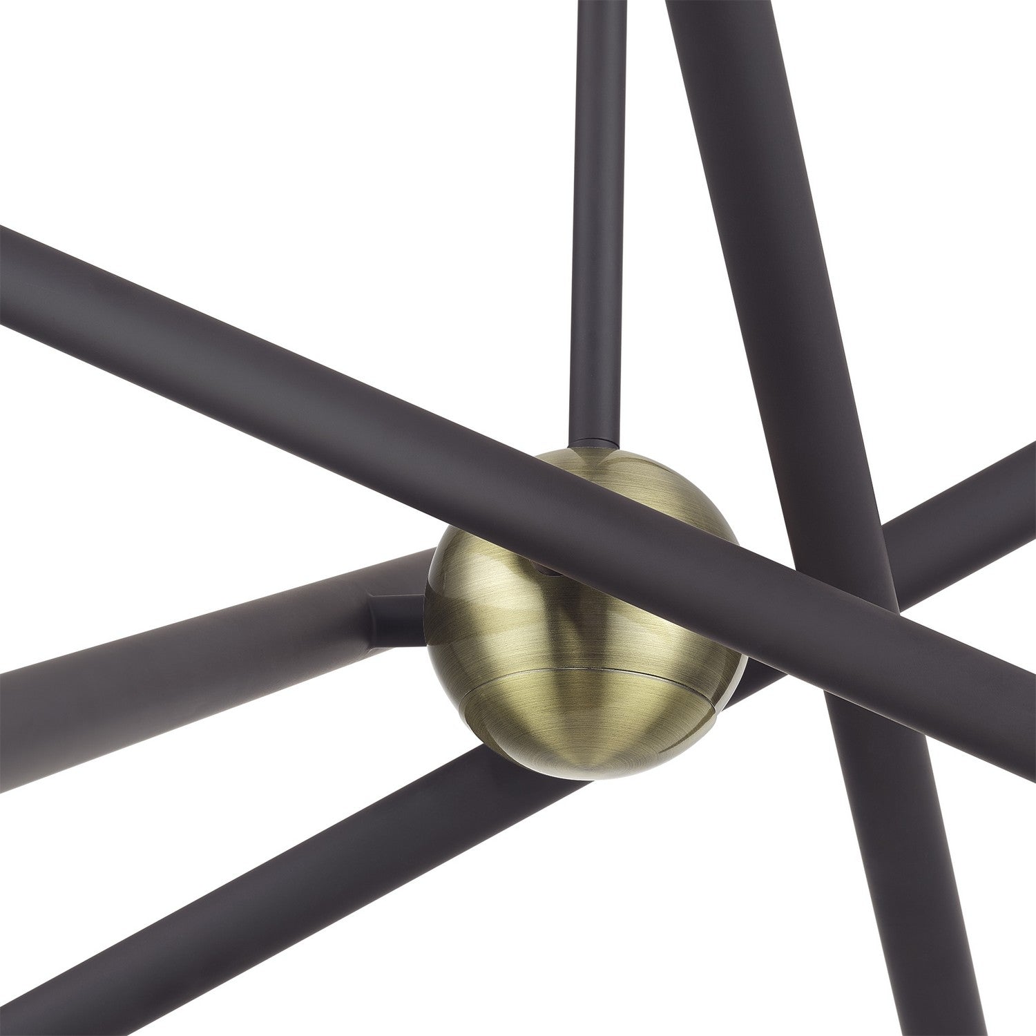 Livex Lighting - 47005-07 - Eight Light Chandelier - Soho - Bronze with Antique Brass