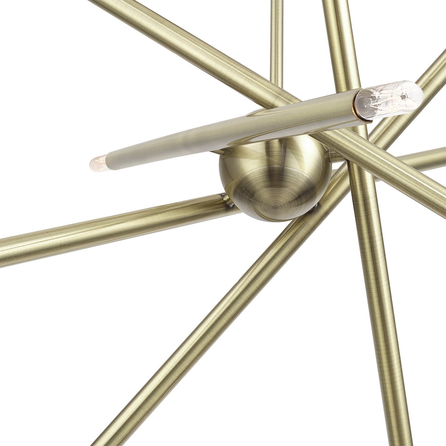 Livex Lighting - 47006-01 - Ten Light Chandelier - Soho - Antique Brass