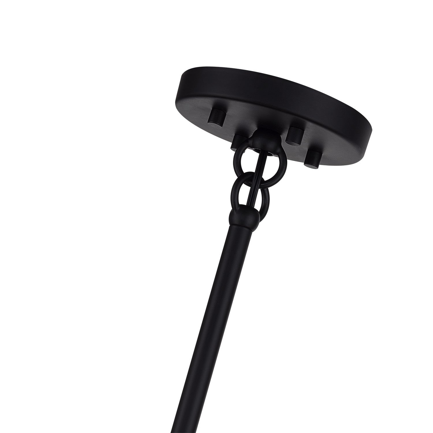 Livex Lighting - 49347-04 - Eight Light Chandelier - Denmark - Black with Brushed Nickel
