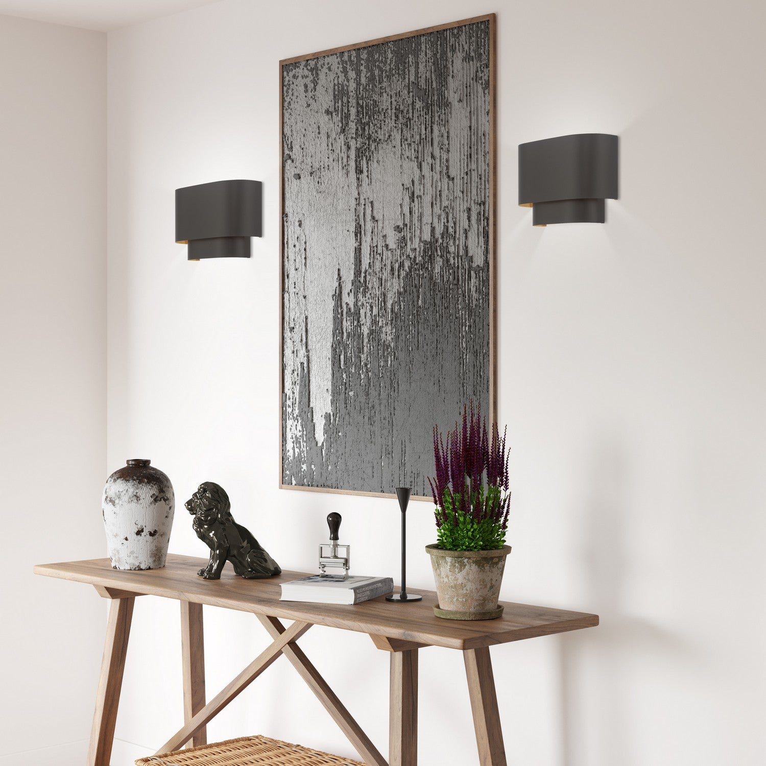 Livex Lighting - 50299-92 - One Light Wall Sconce - Springview - English Bronze