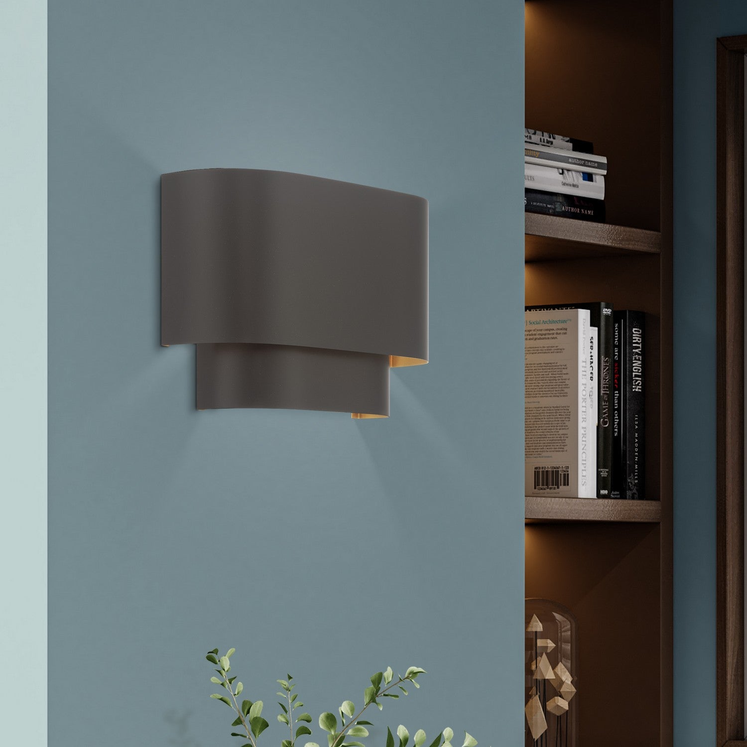 Livex Lighting - 50299-92 - One Light Wall Sconce - Springview - English Bronze
