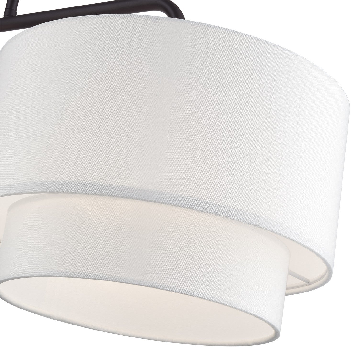 Livex Lighting - 50302-07 - Two Light Linear Chandelier - Manorwood - Bronze