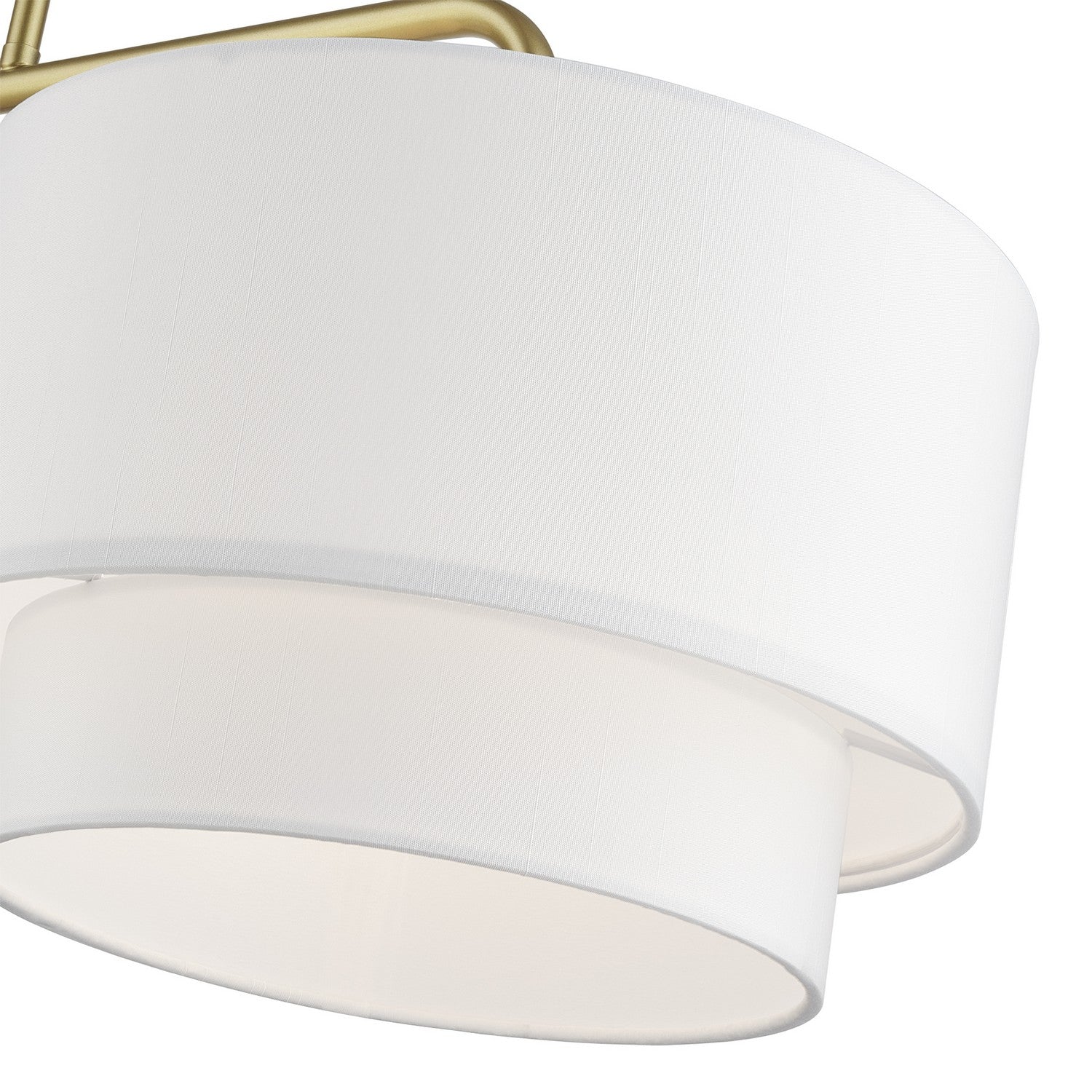 Livex Lighting - 50302-33 - Two Light Linear Chandelier - Manorwood - Soft Gold