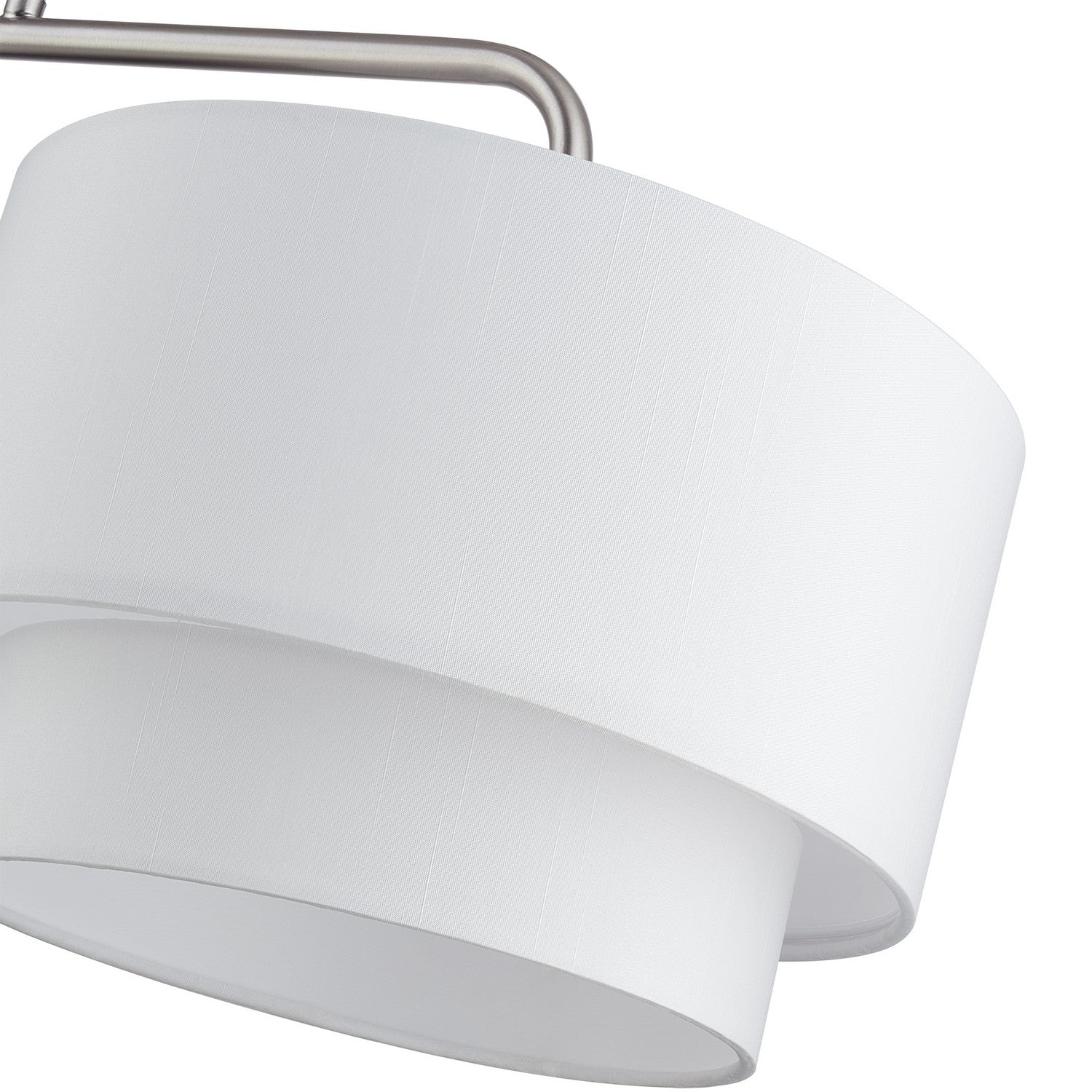 Livex Lighting - 50302-91 - Two Light Linear Chandelier - Manorwood - Brushed Nickel