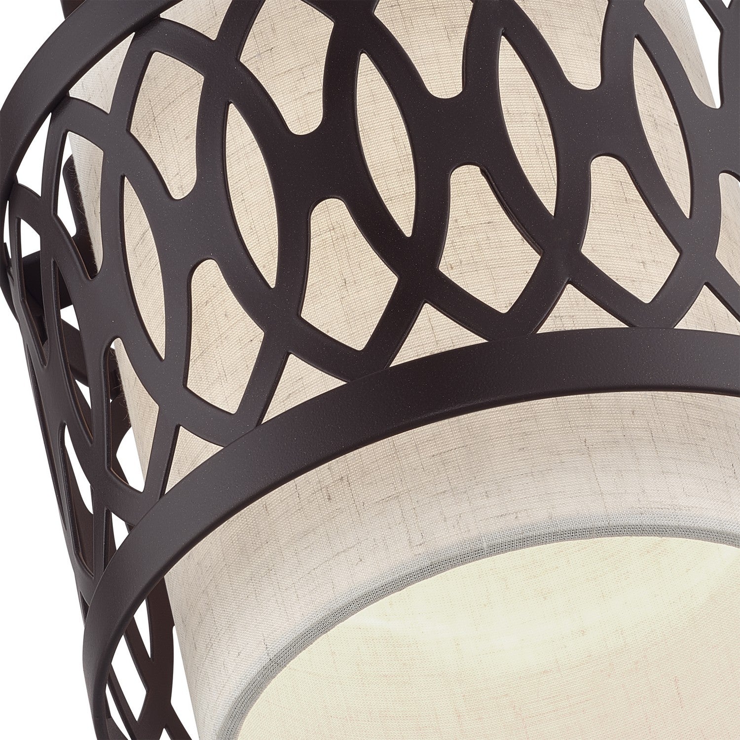 Livex Lighting - 53431-92 - One Light Semi-Flush Mount - Vistaview - English Bronze
