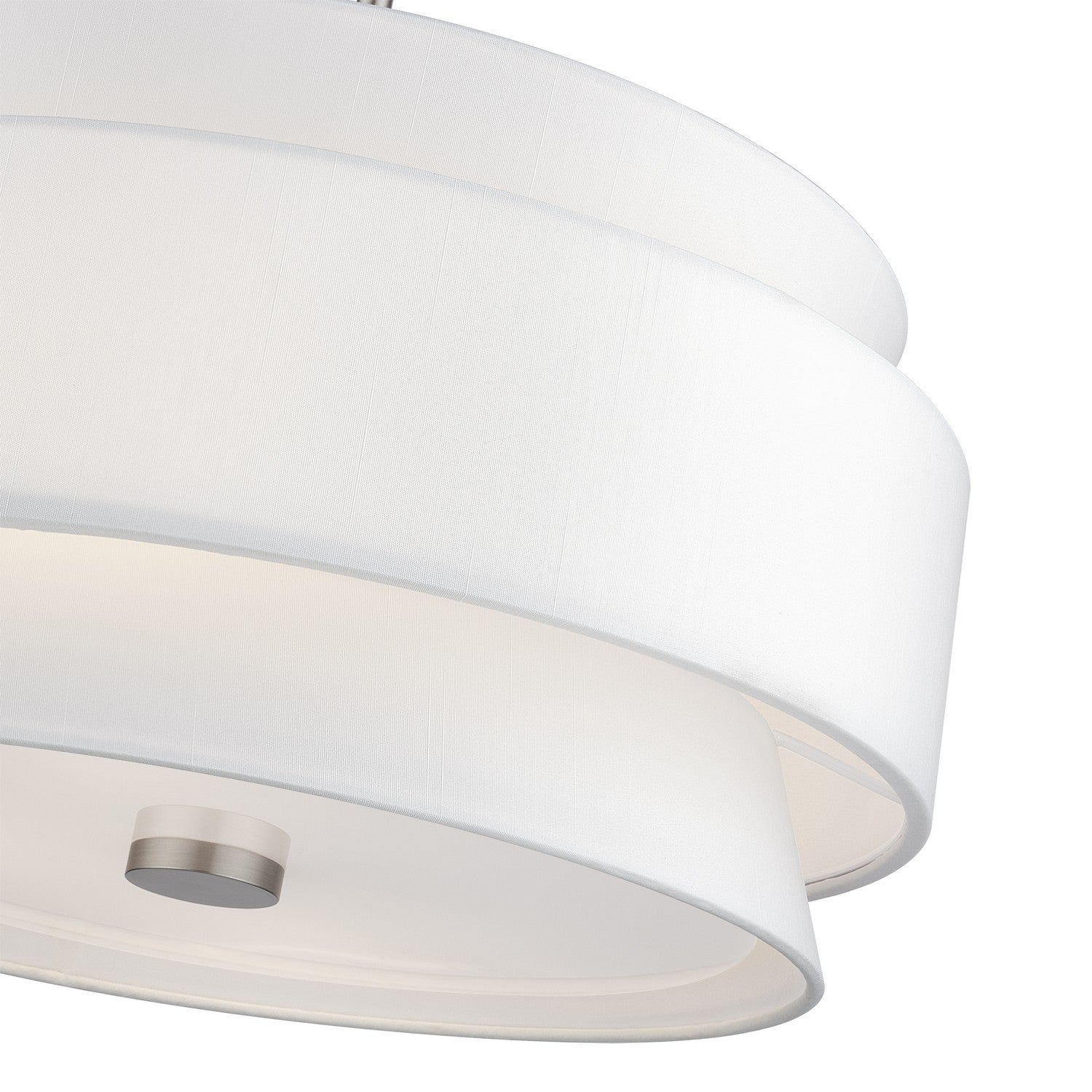 Livex Lighting - 60023-91 - Four Light Pendant Chandelier - Fontana - Brushed Nickel