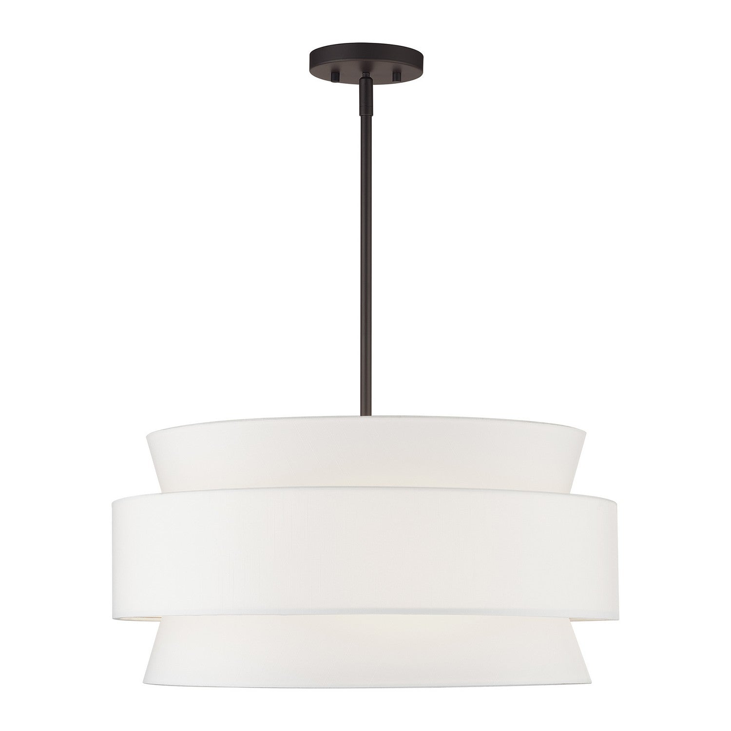 Livex Lighting - 60025-07 - Five Light Pendant Chandelier - Fontana - Bronze
