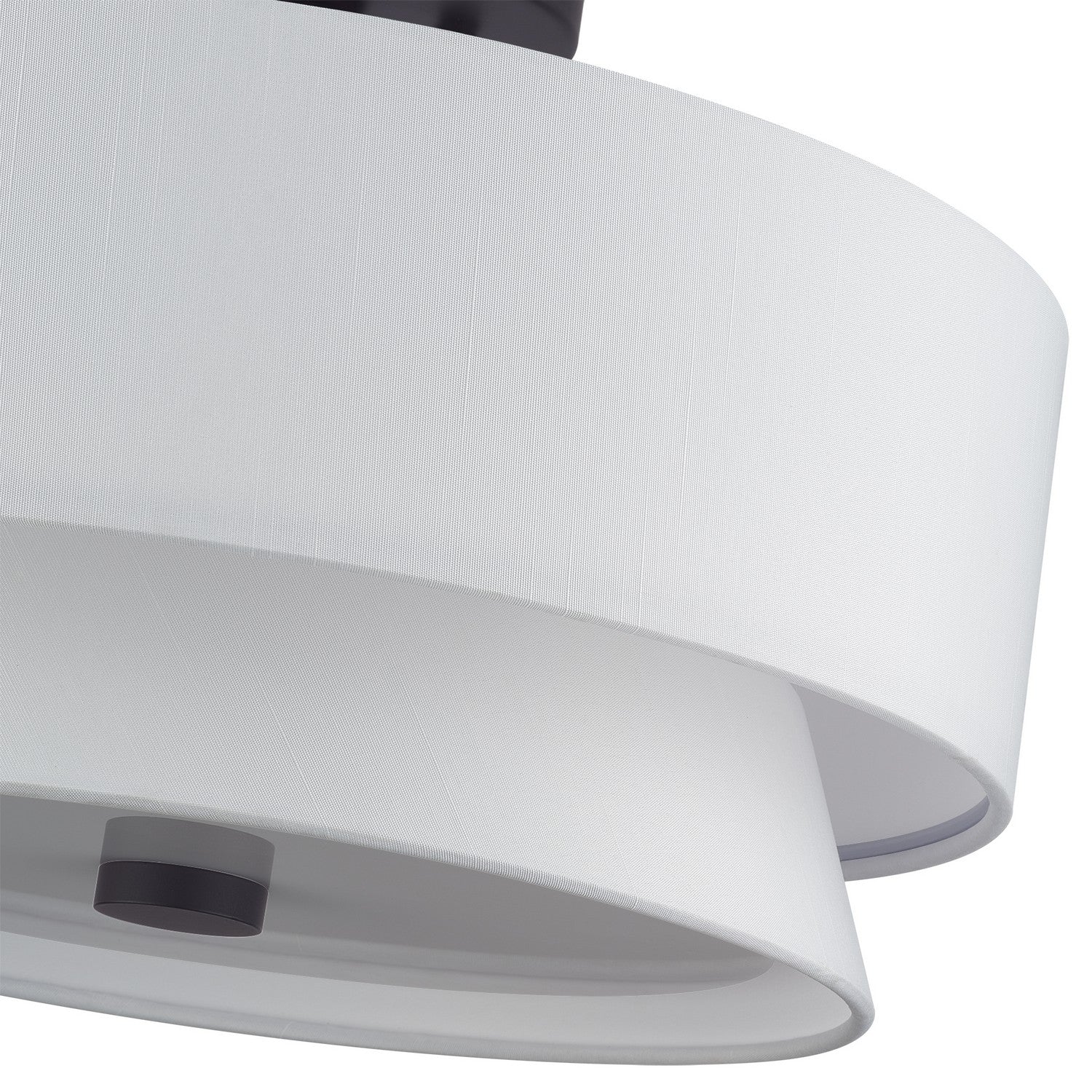 Livex Lighting - 60026-07 - Three Light Semi-Flush Mount - Fontana - Bronze