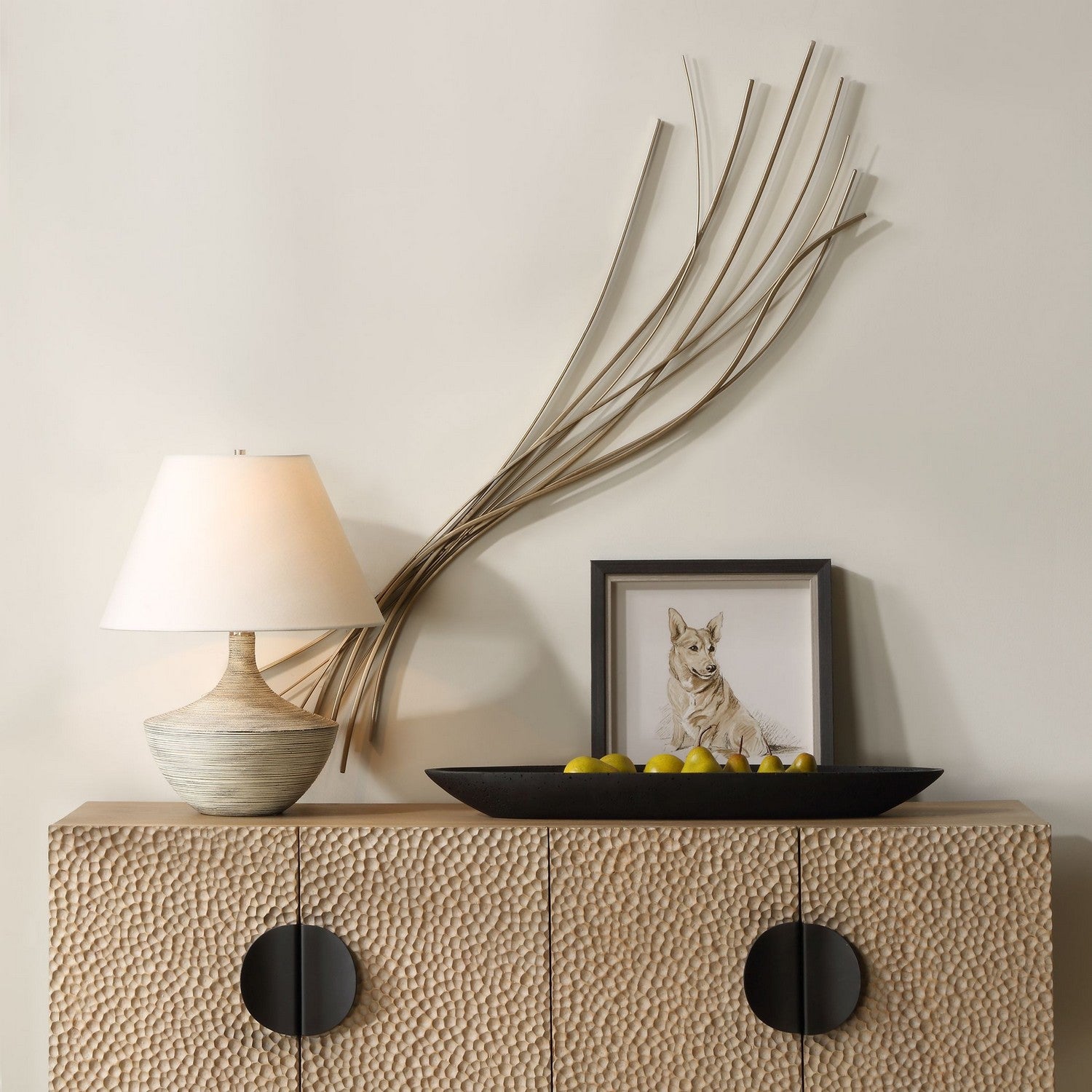 Uttermost - 04372 - Wall Decor - Frequencies - Clean Silver Leaf