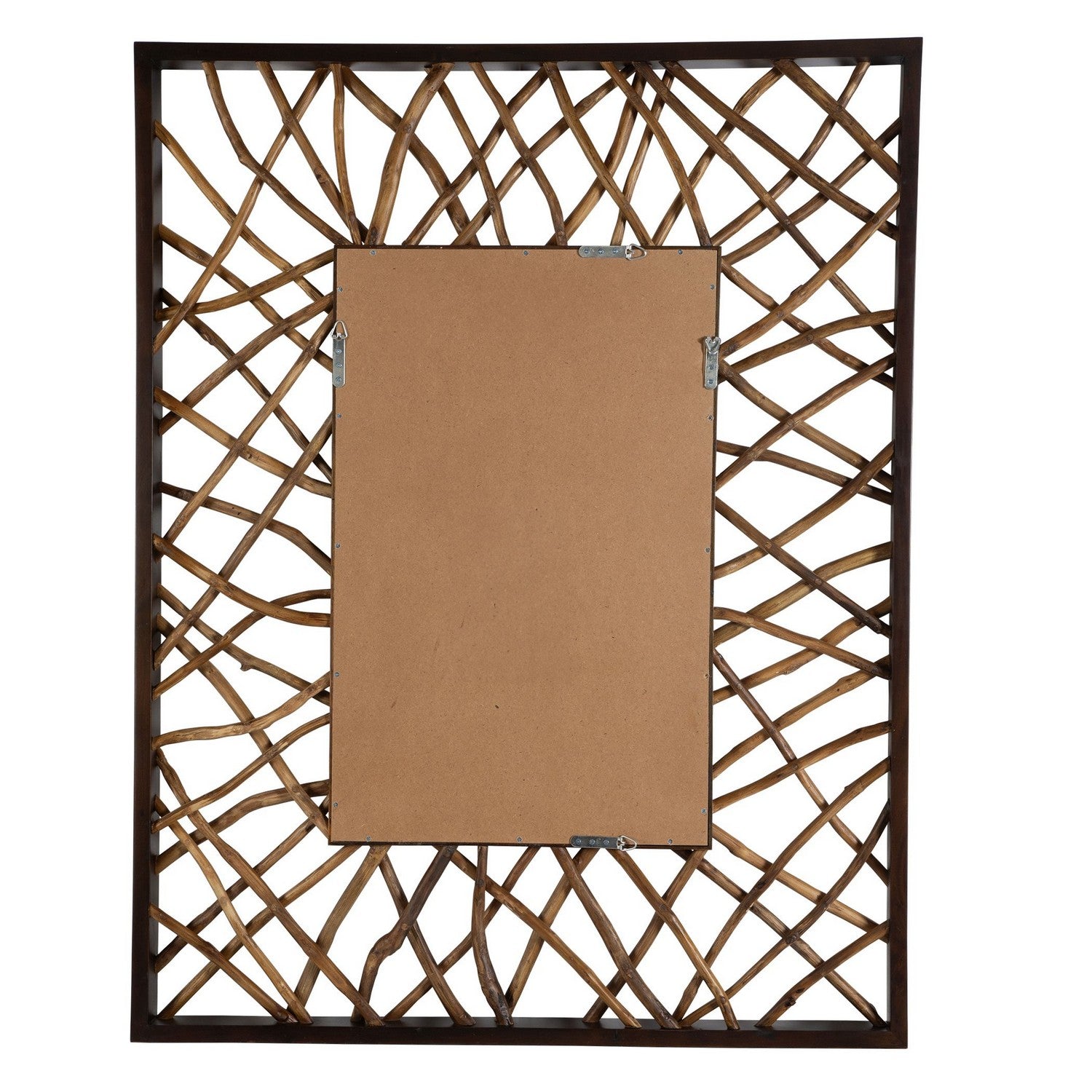 Uttermost - 08184 - Mirror - Teak Maze - Solid Mahogany Wood
