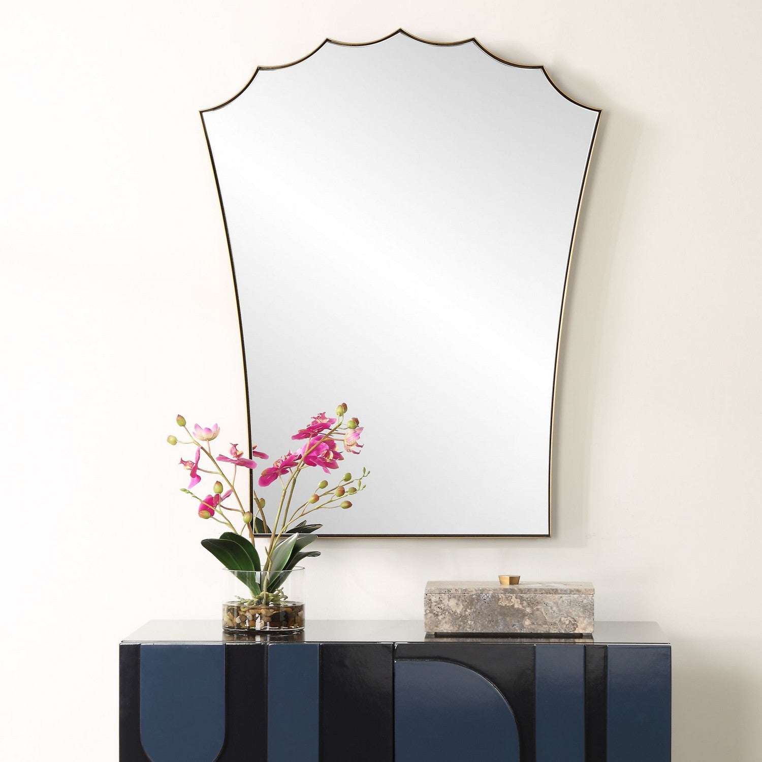 Uttermost - 09972 - Mirror - Monarch - Antique Brass