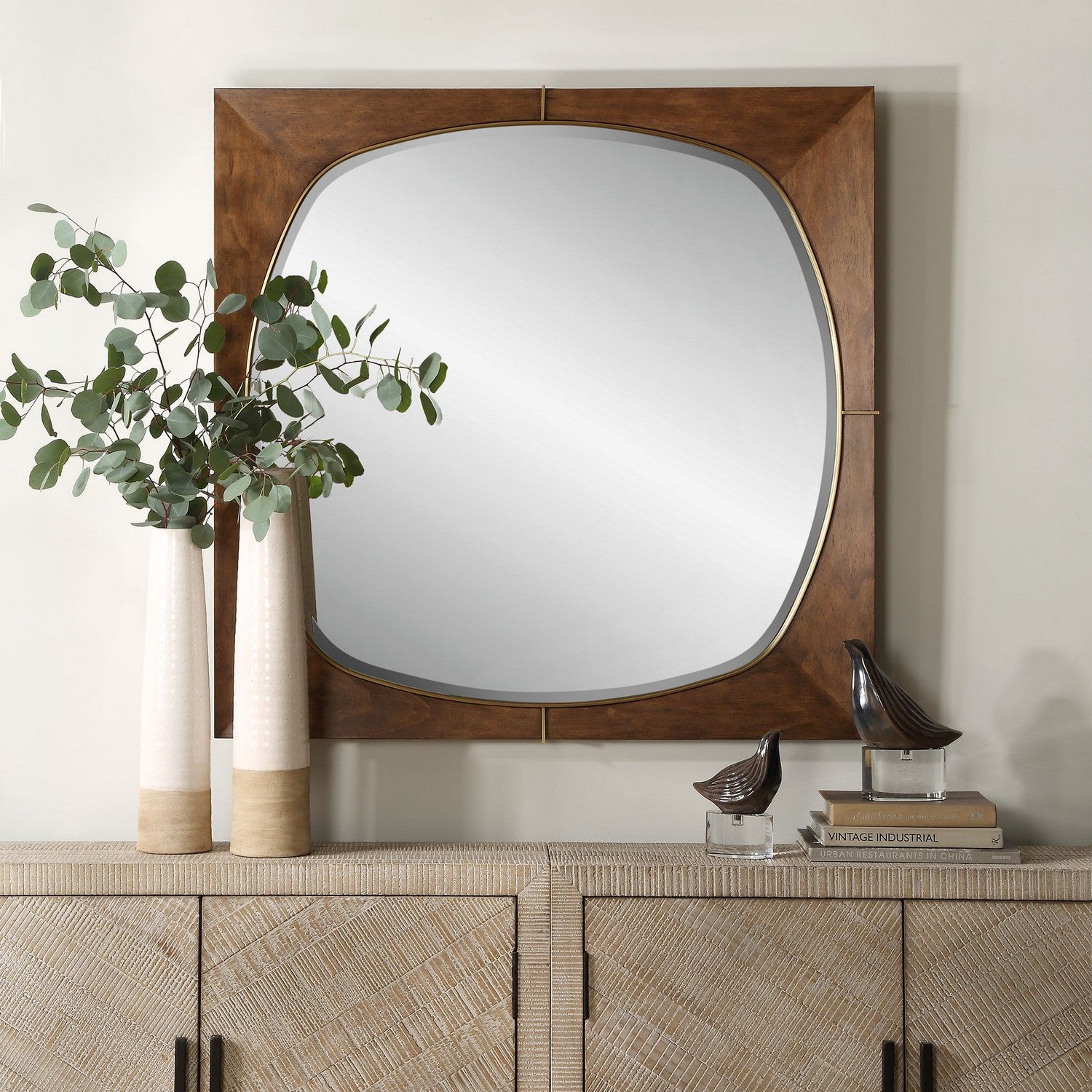 Uttermost - 09973 - Mirror - Garonne - Plated Brass