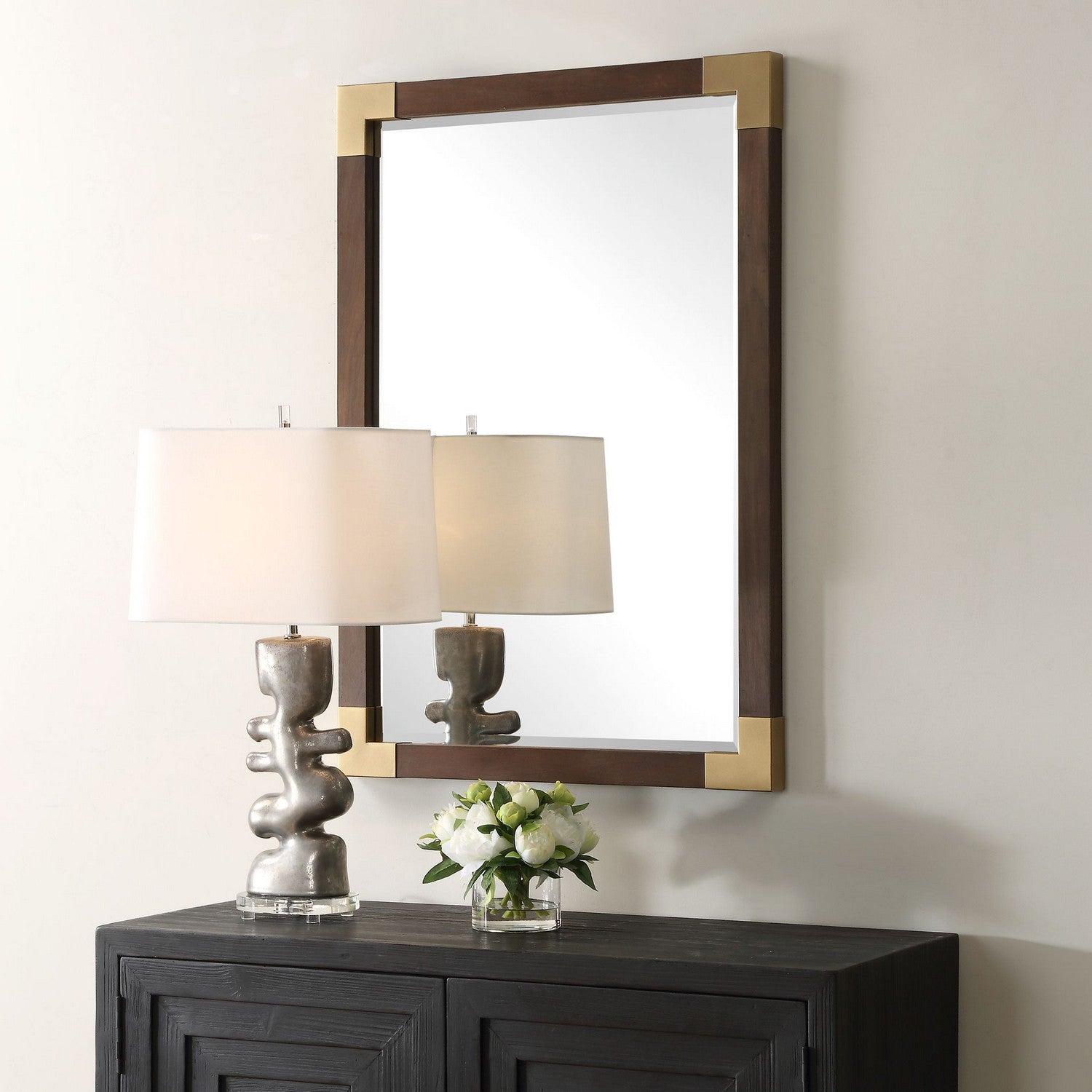 Uttermost - 09979 - Mirror - Rhea - Antiqued Gold Iron