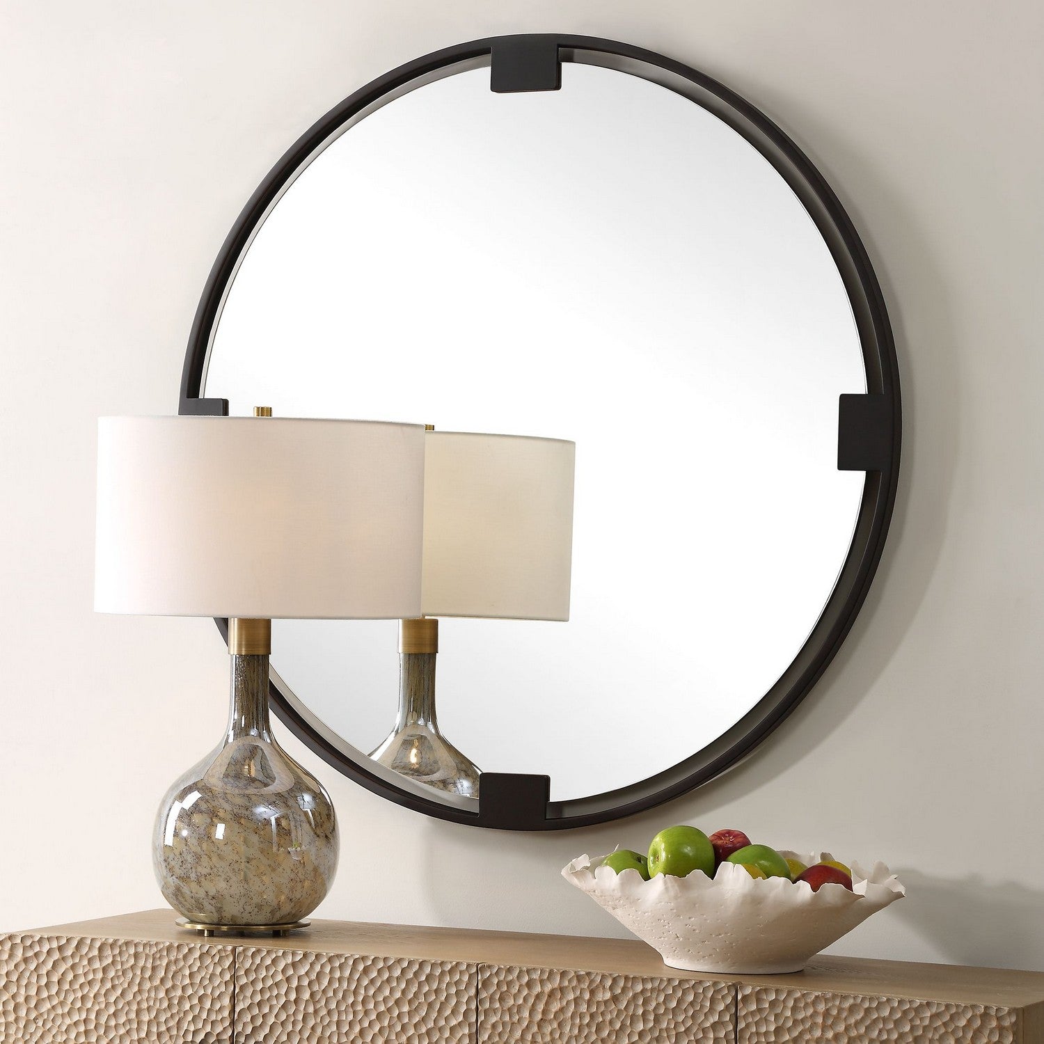 Uttermost - 09986 - Mirror - Cornelia - Dark Bronze