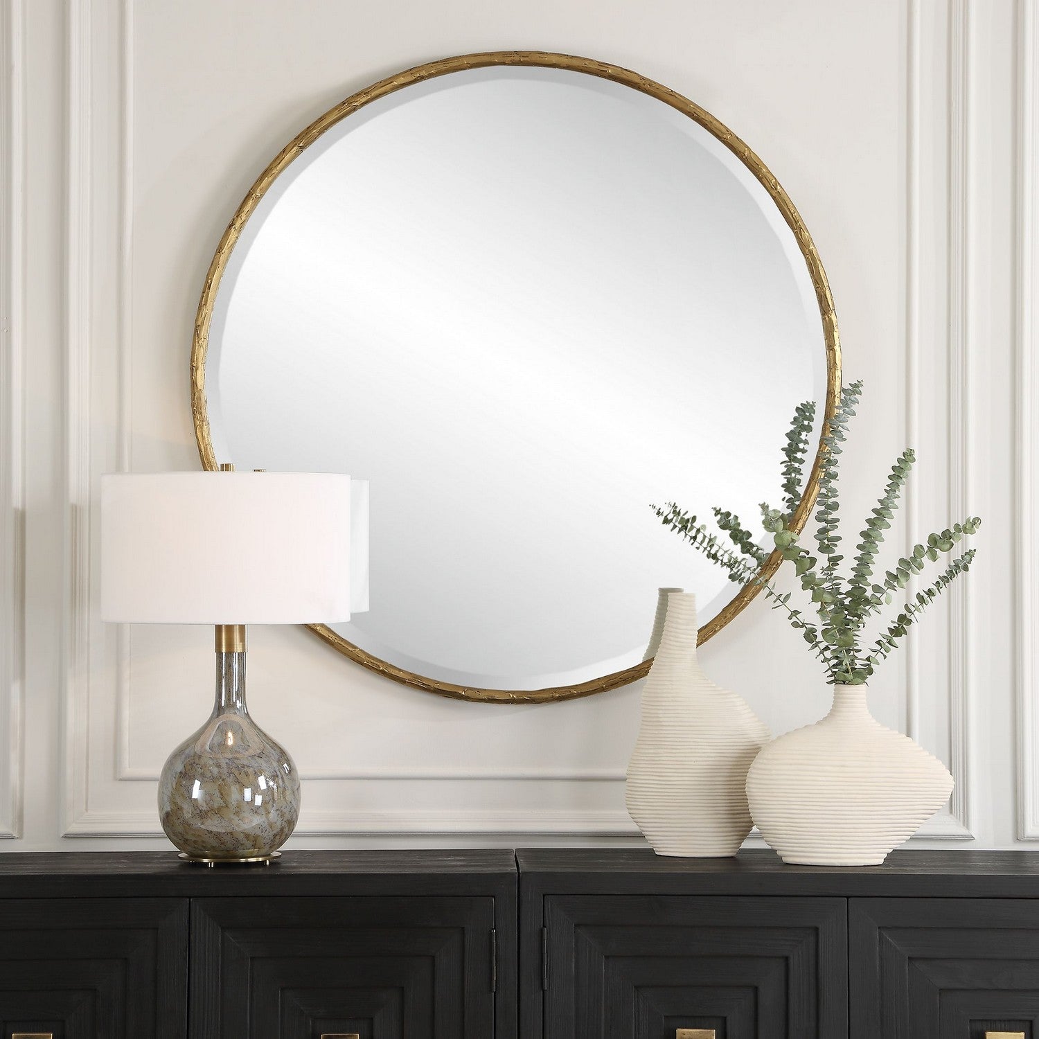 Uttermost - 09989 - Mirror - Sutton - Aged Gold