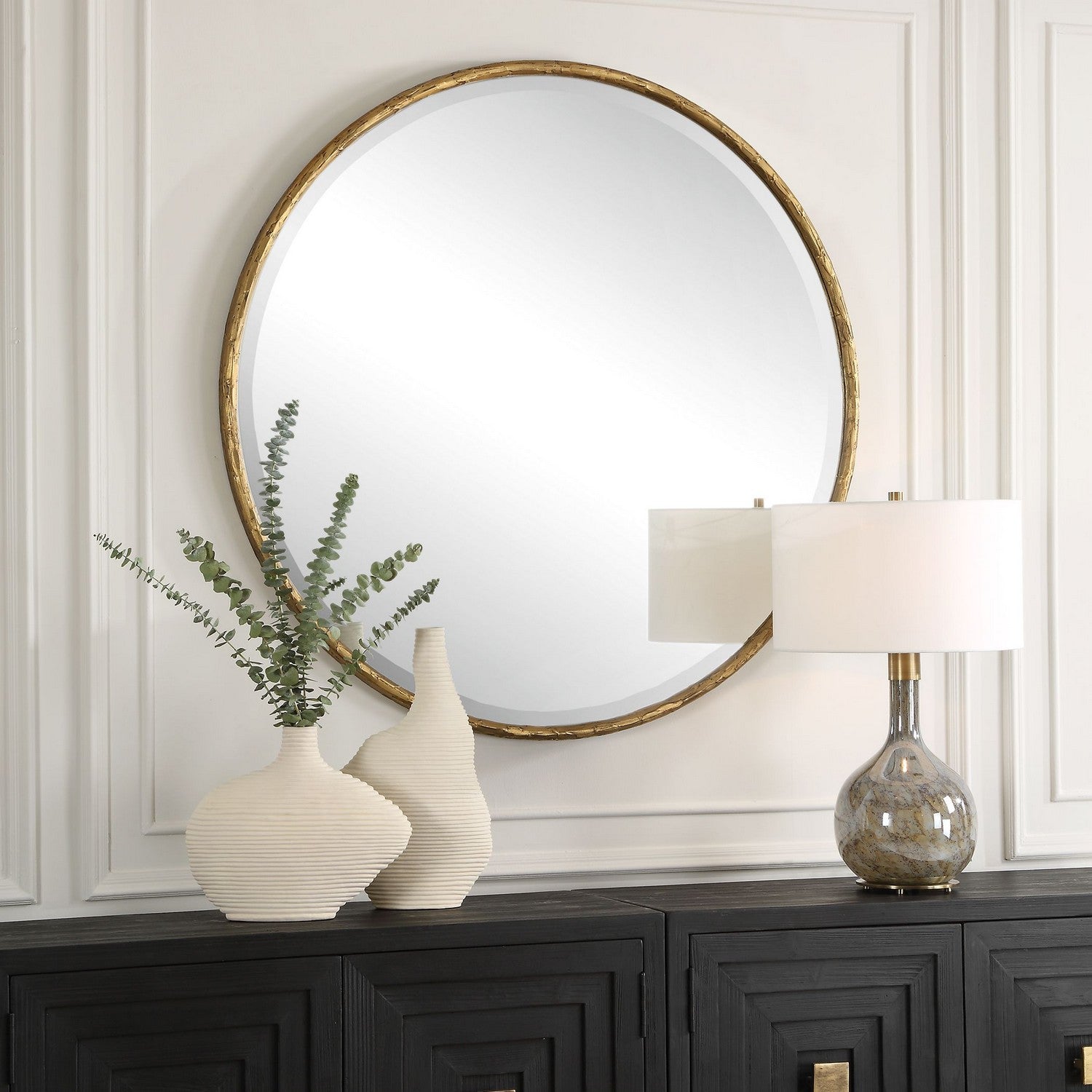 Uttermost - 09989 - Mirror - Sutton - Aged Gold