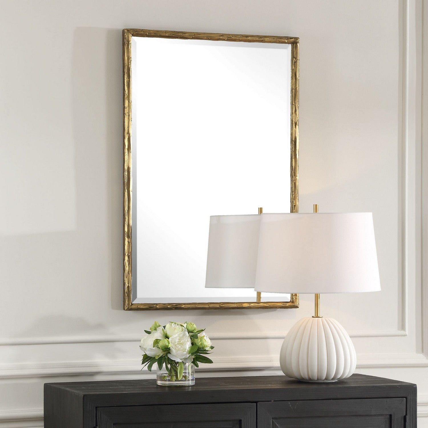 Uttermost - 09993 - Mirror - Sutton - Aged Gold