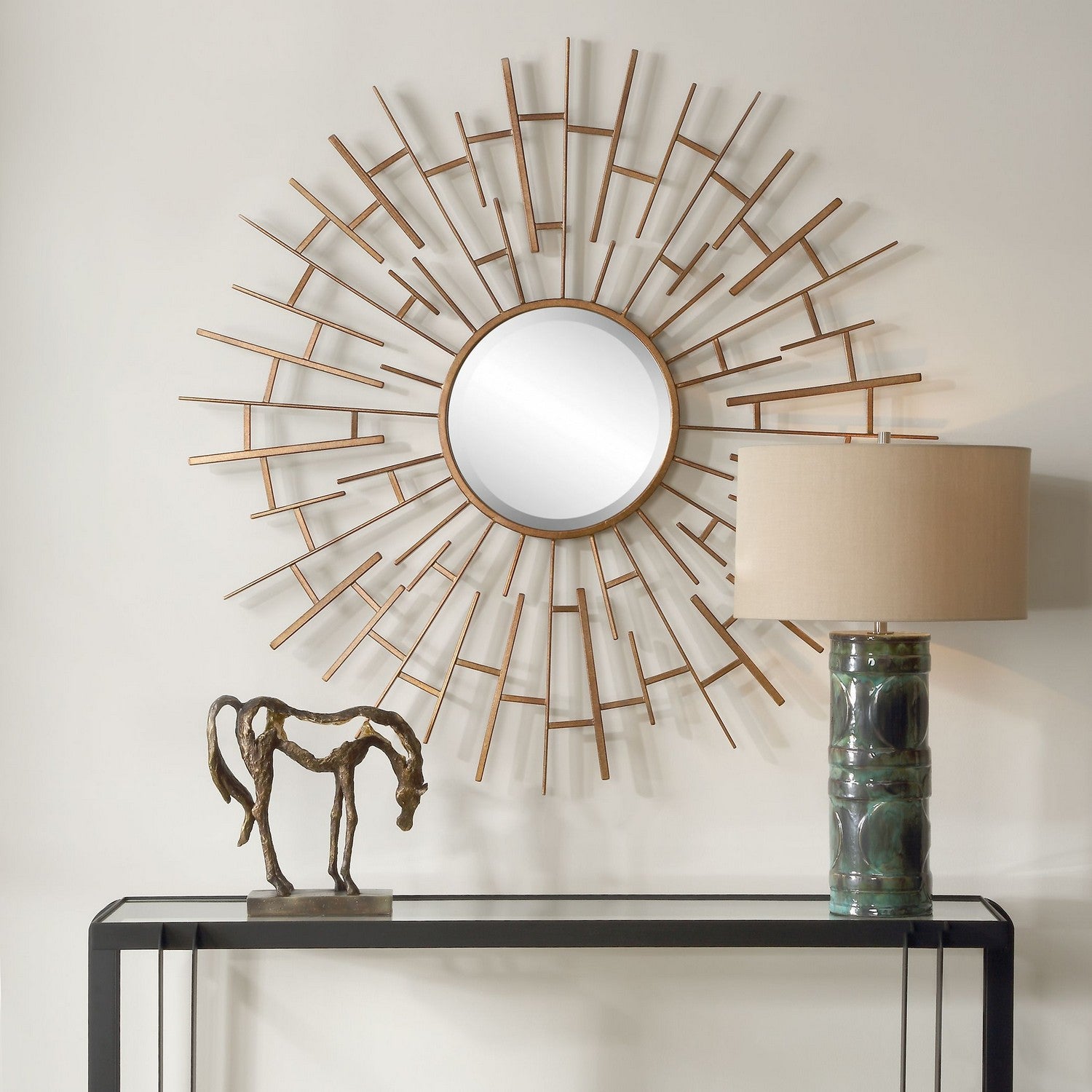 Uttermost - 09995 - Mirror - Tangled - Antiqued Golden Bronze