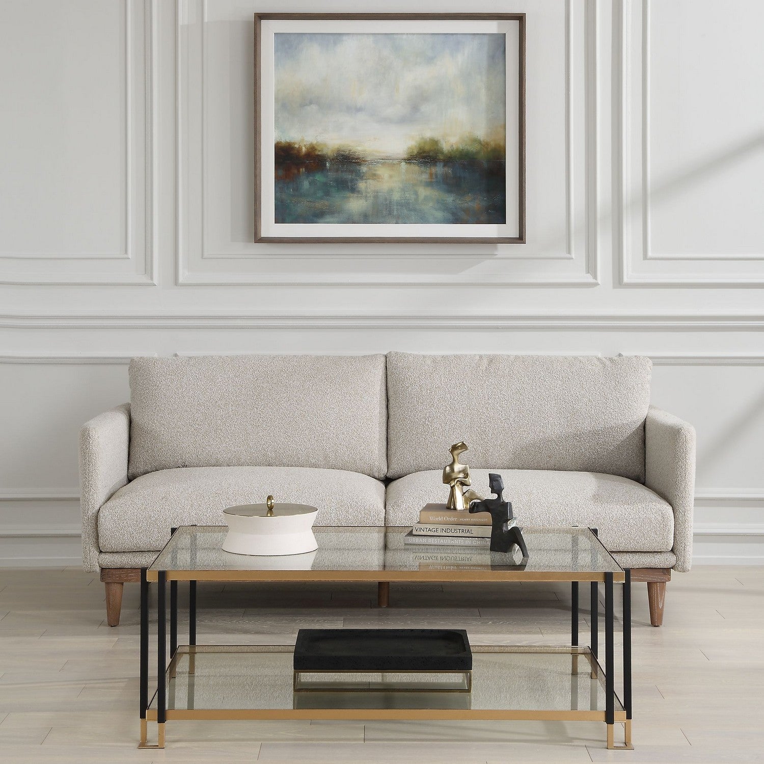 Uttermost - 18165 - Box - Luxe - Brushed Brass