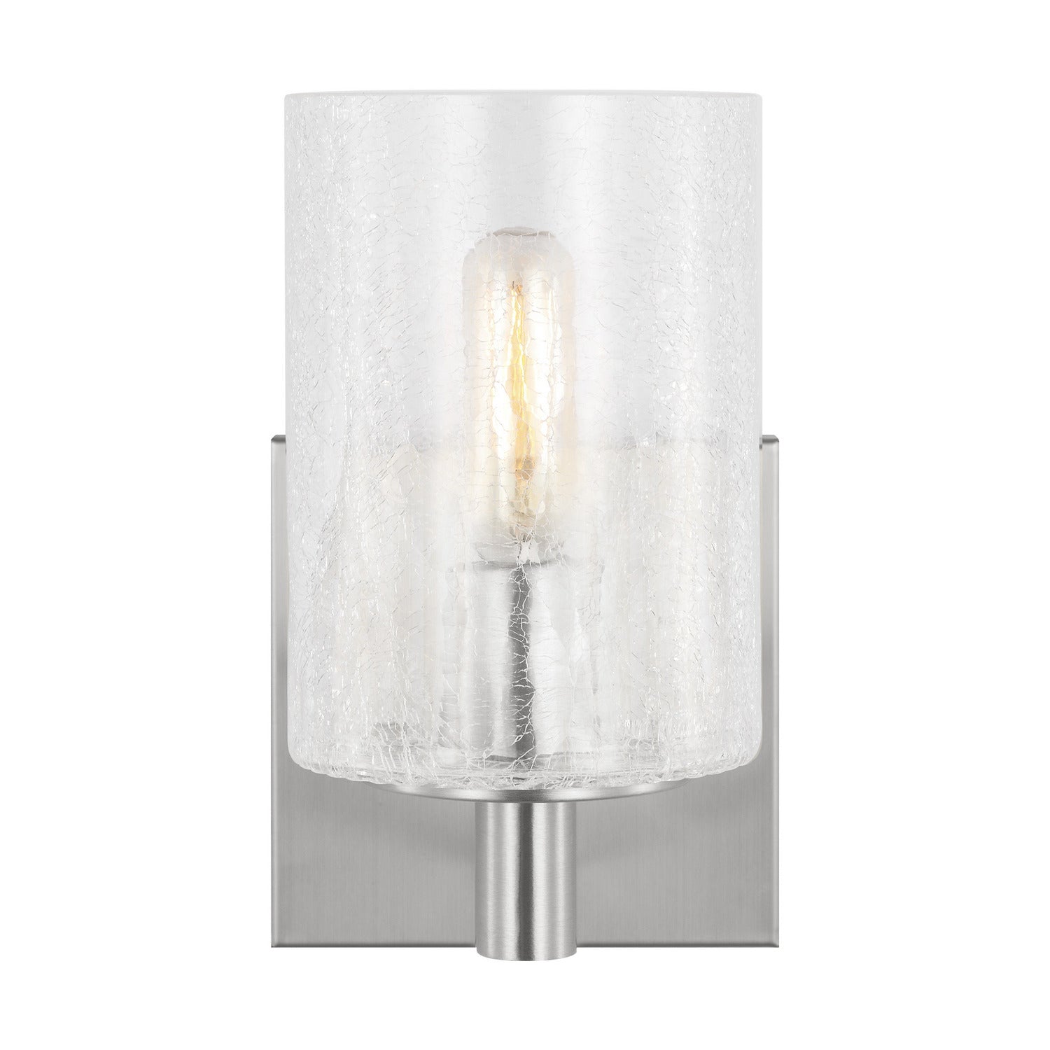 Generation Lighting - GLV1031EN/BS - One Light Wall / Bath Sconce - Parker - Brushed Steel