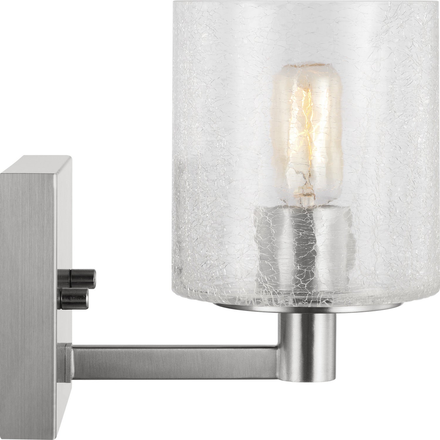 Generation Lighting - GLV1031EN/BS - One Light Wall / Bath Sconce - Parker - Brushed Steel