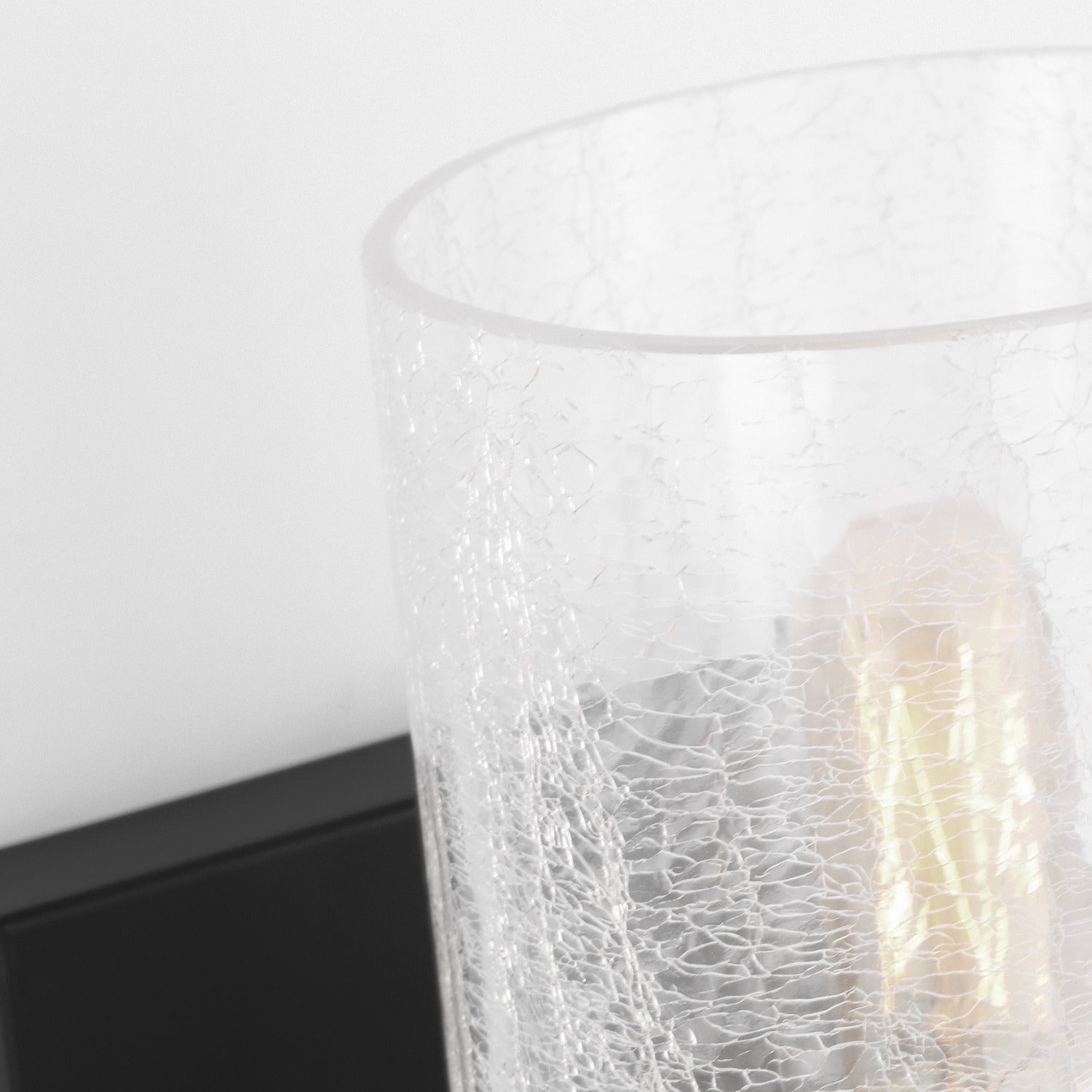 Generation Lighting - GLV1031EN/MBK - One Light Wall / Bath Sconce - Parker - Midnight Black